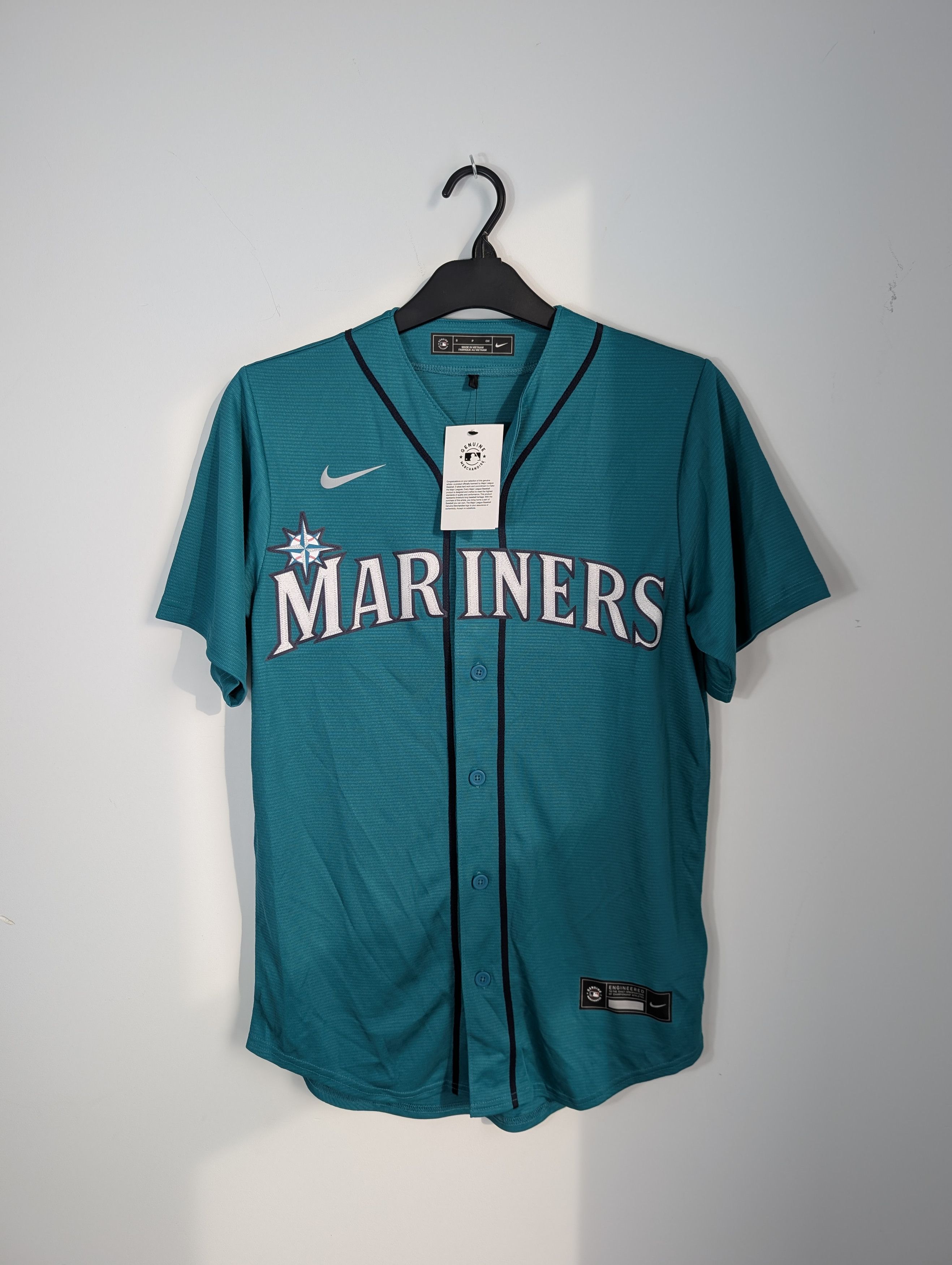 Nike Nike Seattle Mariners MLB Baseball Jersey BNWT Y2K Size US S / EU 44-46 / 1 - 1 Thumbnail