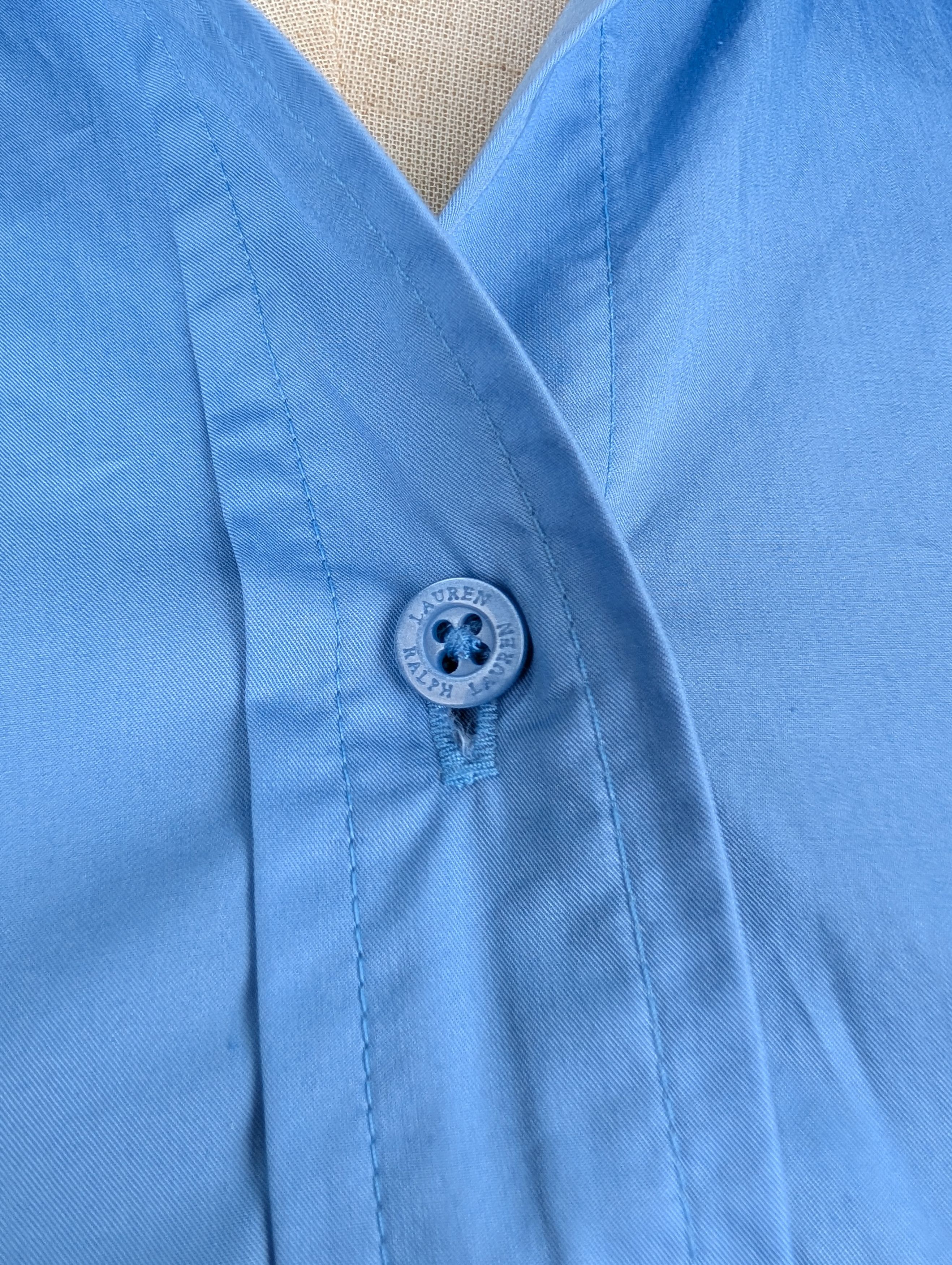 Ralph Lauren Ralph Lauren Light Blue Balloon Sleeves Shirt Size S / US 4 / IT 40 - 4 Thumbnail