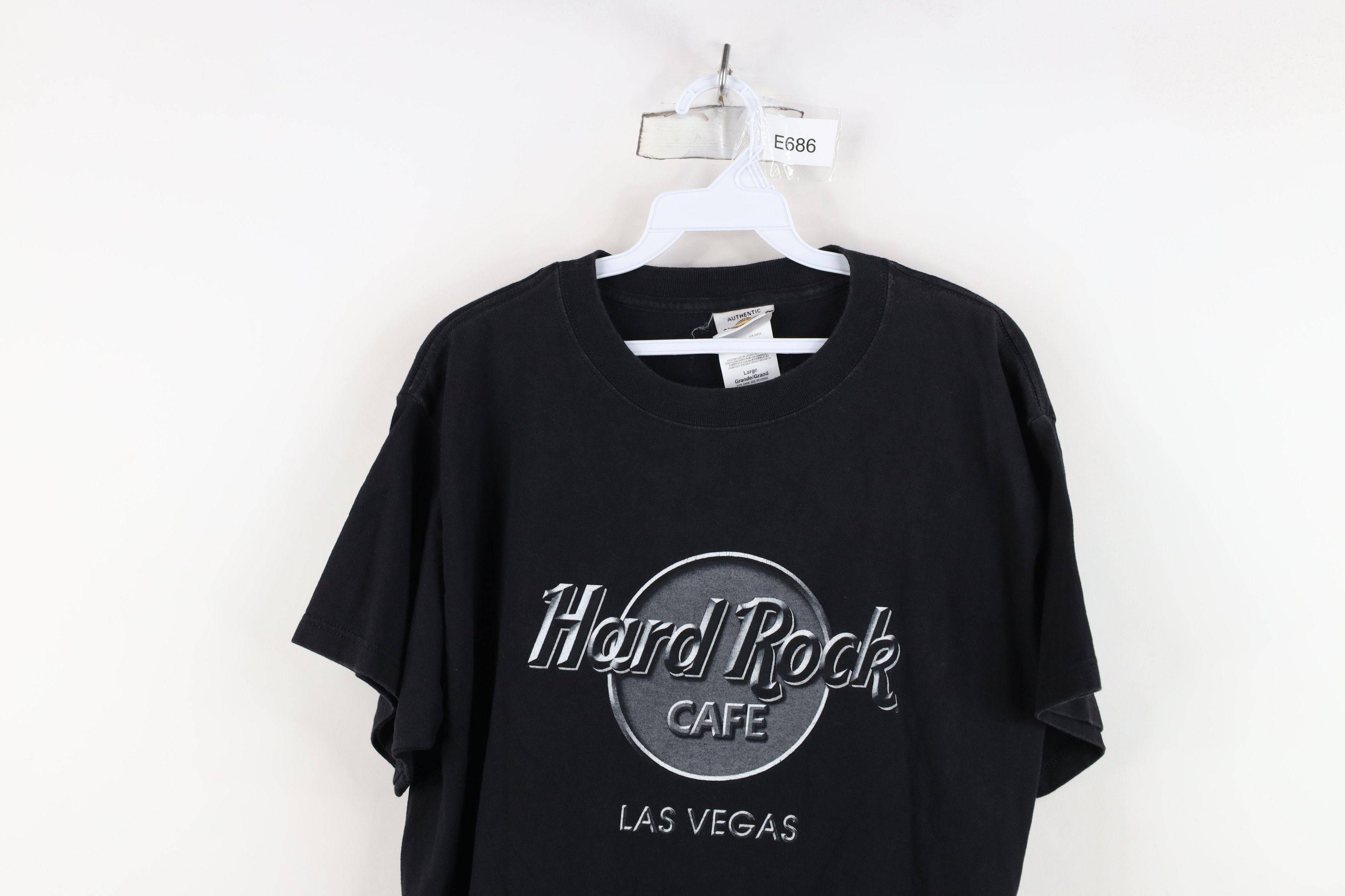 Hard Rock Cafe Vintage Hard Rock Cafe Spell Las Vegas Short Sleeve T-Shirt Size US L / EU 52-54 / 3 - 2 Thumbnail