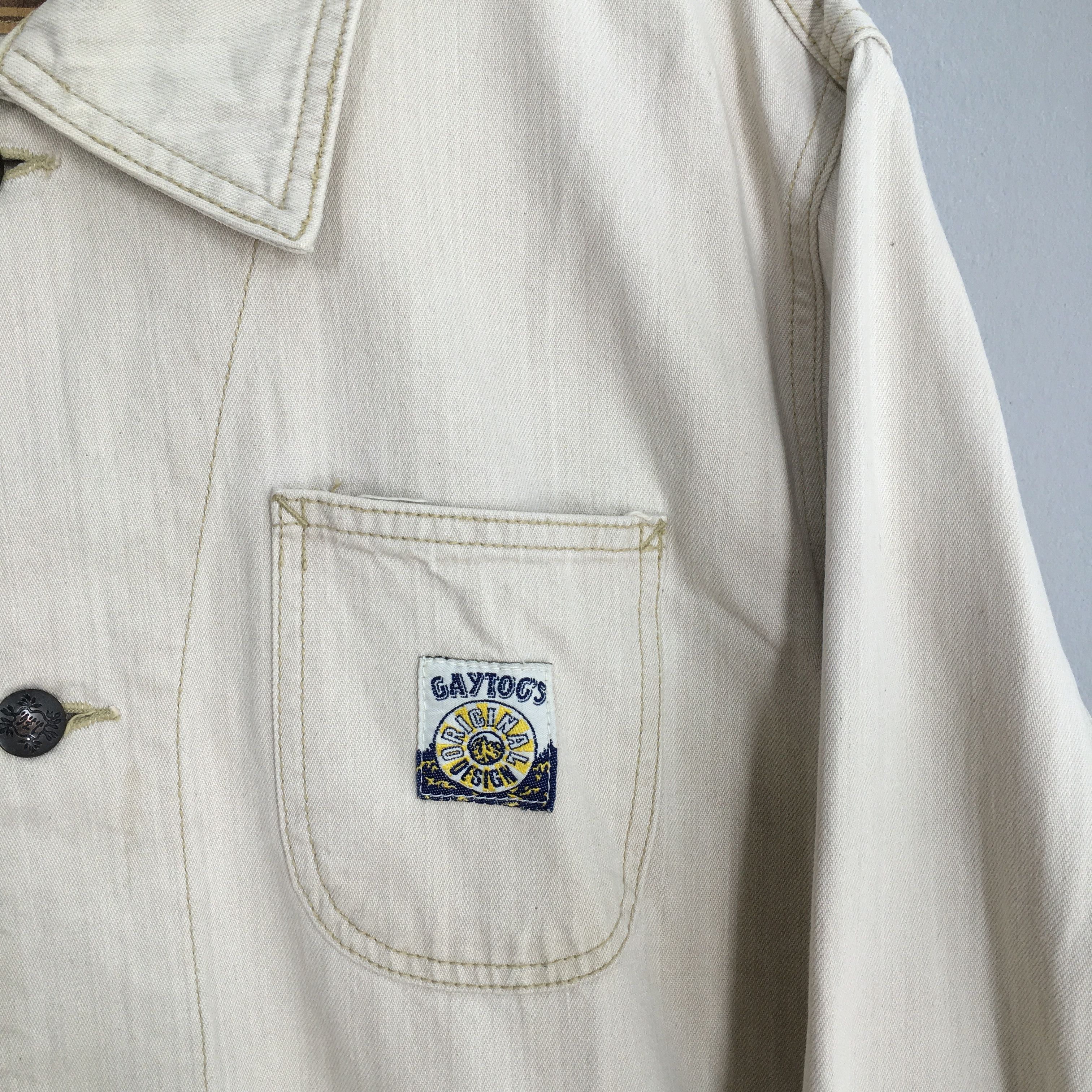 Vintage Gaytogs Workers Jeans Casual Jacket Large Size US L / EU 52-54 / 3 - 5 Thumbnail