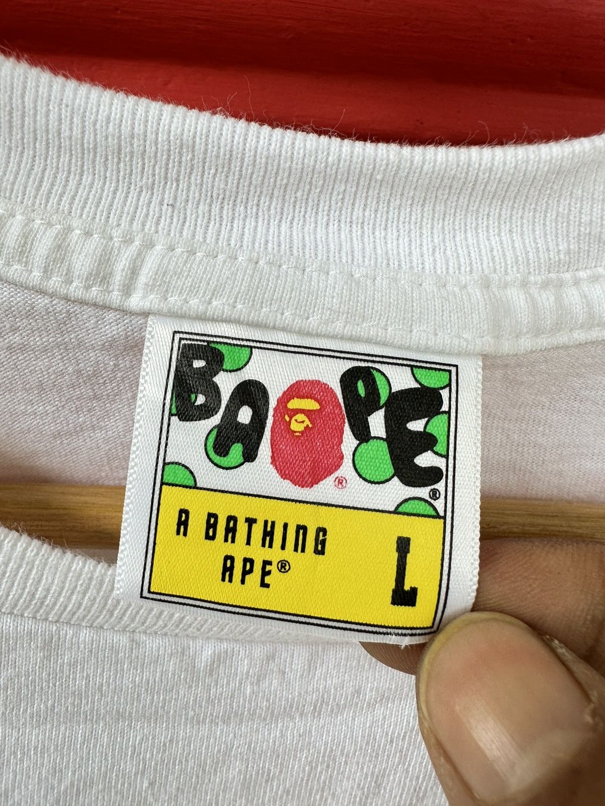 Bape Bape Fukuoka Japan Camouflage Tee Size US L / EU 52-54 / 3 - 5 Thumbnail