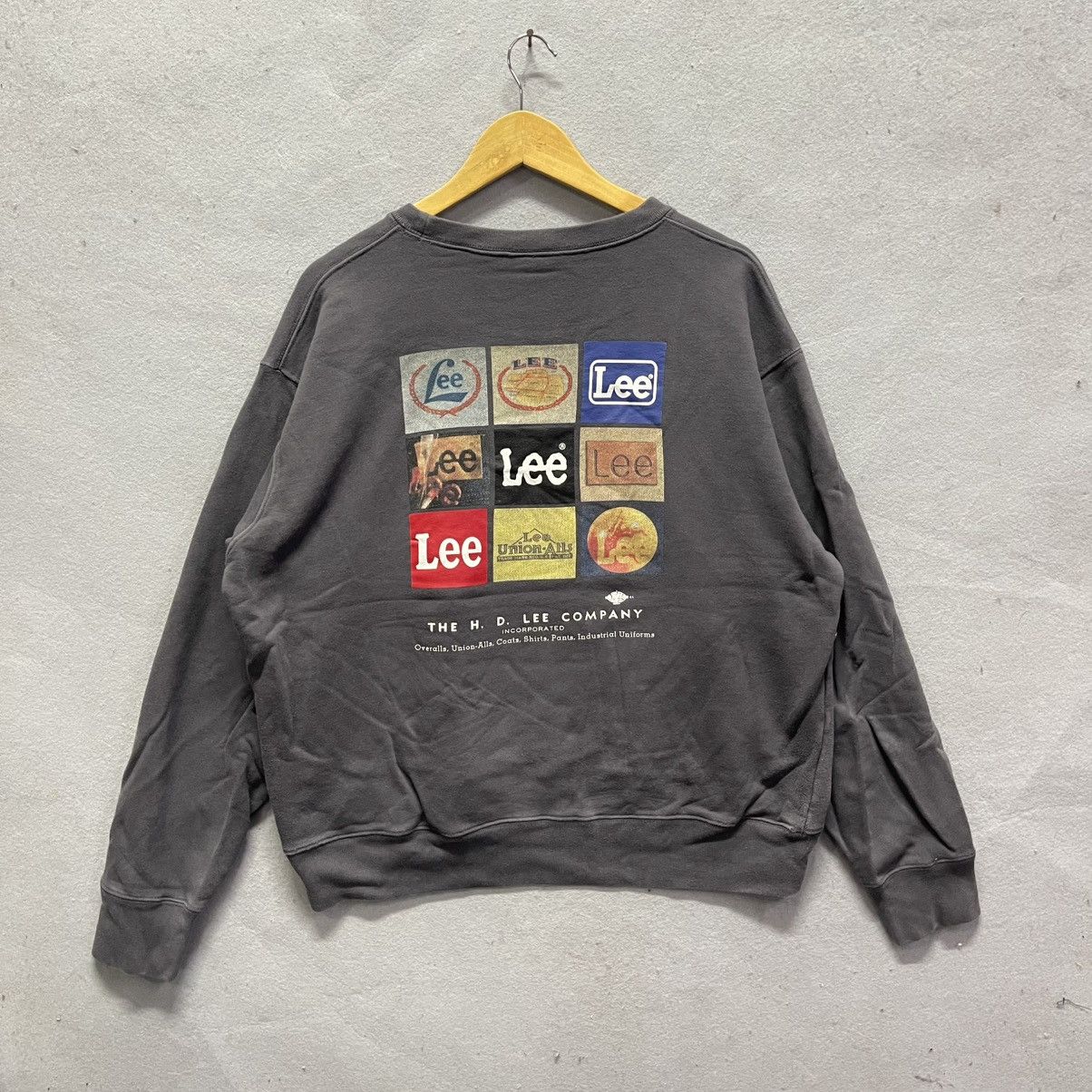 Lee Lee Crewneck Sweatshirt – Logo Archive Back Print Size US XL / EU 56 / 4 - 1 Thumbnail