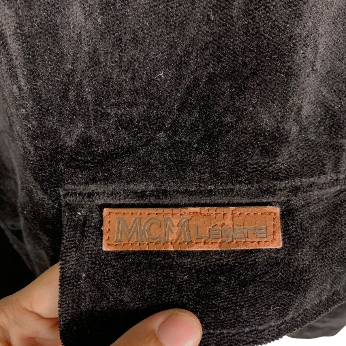 MCM Vintage MCM Legere Black Velvet Jacket #1400-C63 Size US L / EU 52-54 / 3 - 14 Thumbnail