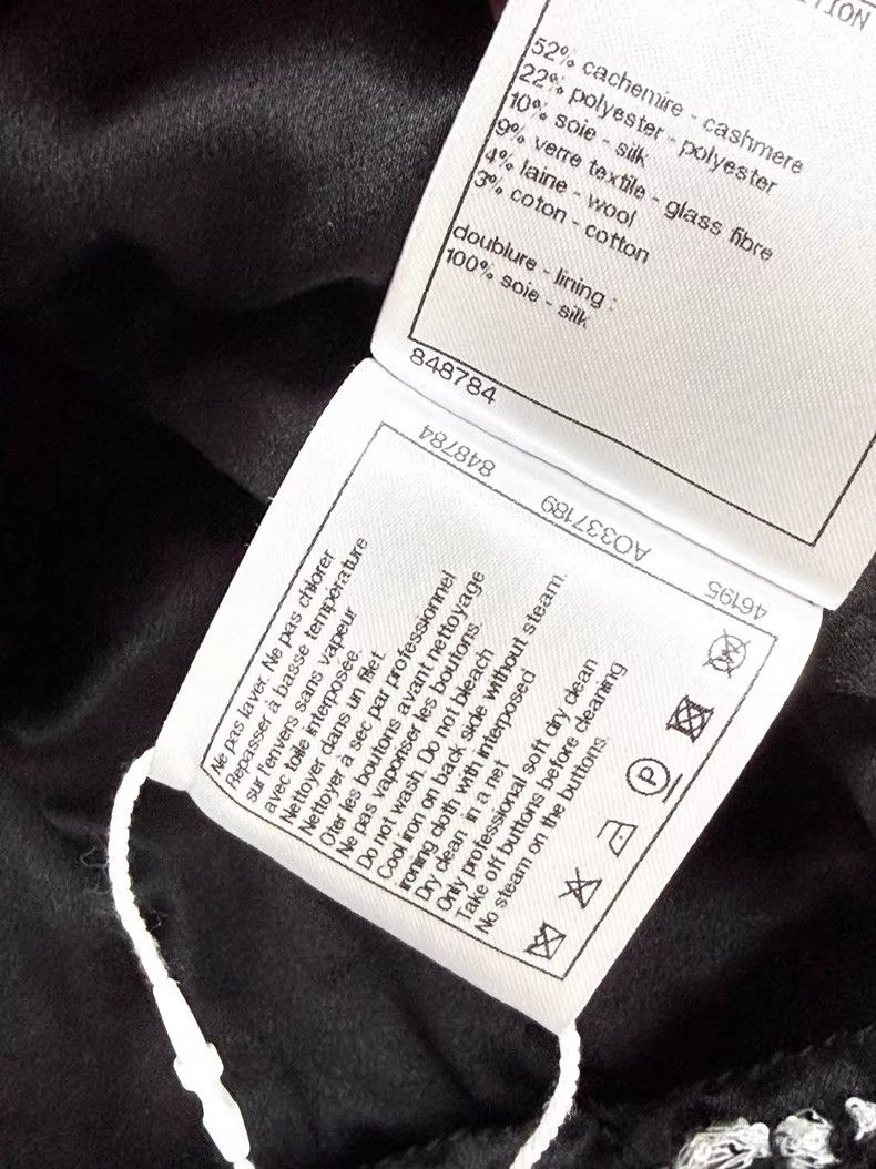 Chanel Chanel Plaid sequin stitching double-breasted long-sleeved Size XS / US 0-2 / IT 36-38 - 8 Thumbnail