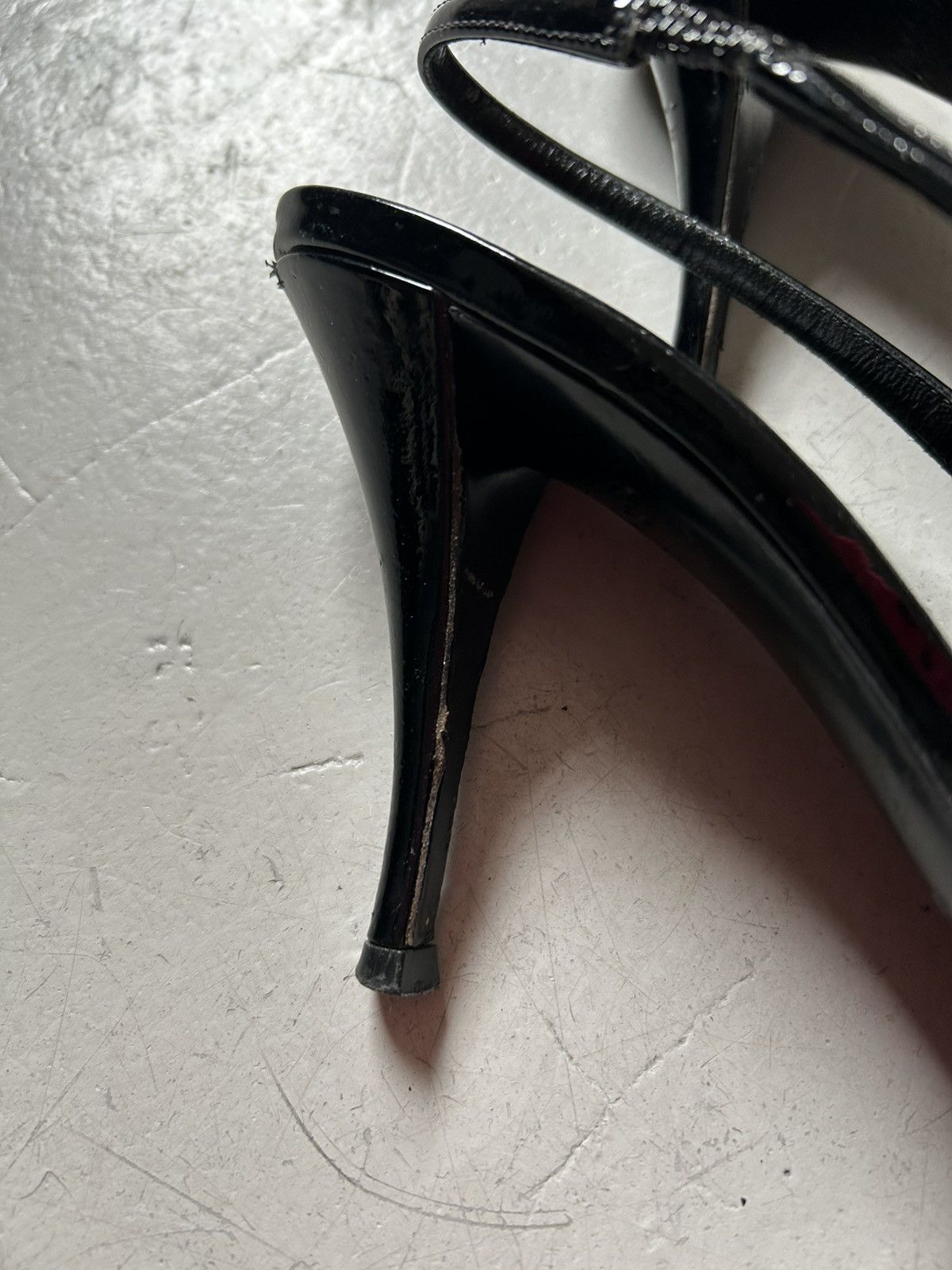 Yves Saint Laurent Black Silver YSL Hills Size US 10 / IT 40 - 3 Thumbnail