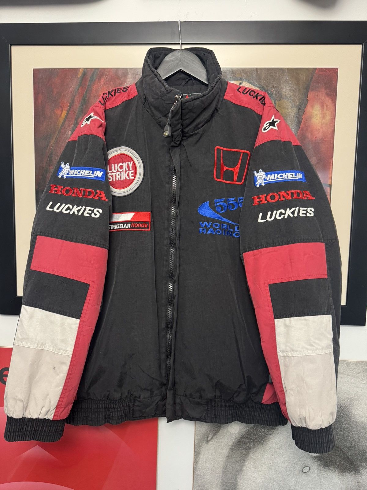 JH Design × NASCAR × Vintage Lucky Charms NASCAR Jacket | Grailed