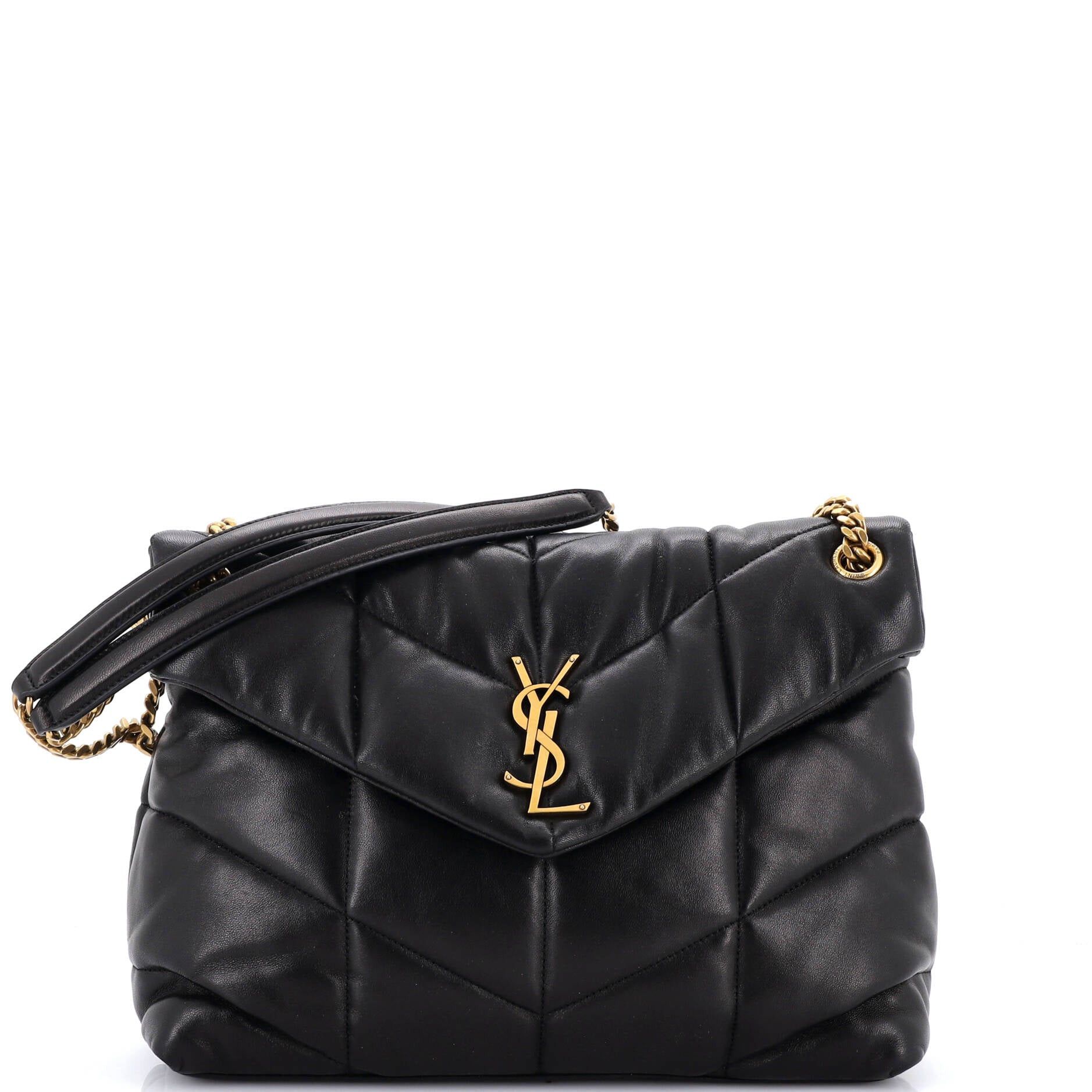 Saint Laurent Paris Loulou Puffer Shoulder Bag Size ONE SIZE - 1 Thumbnail