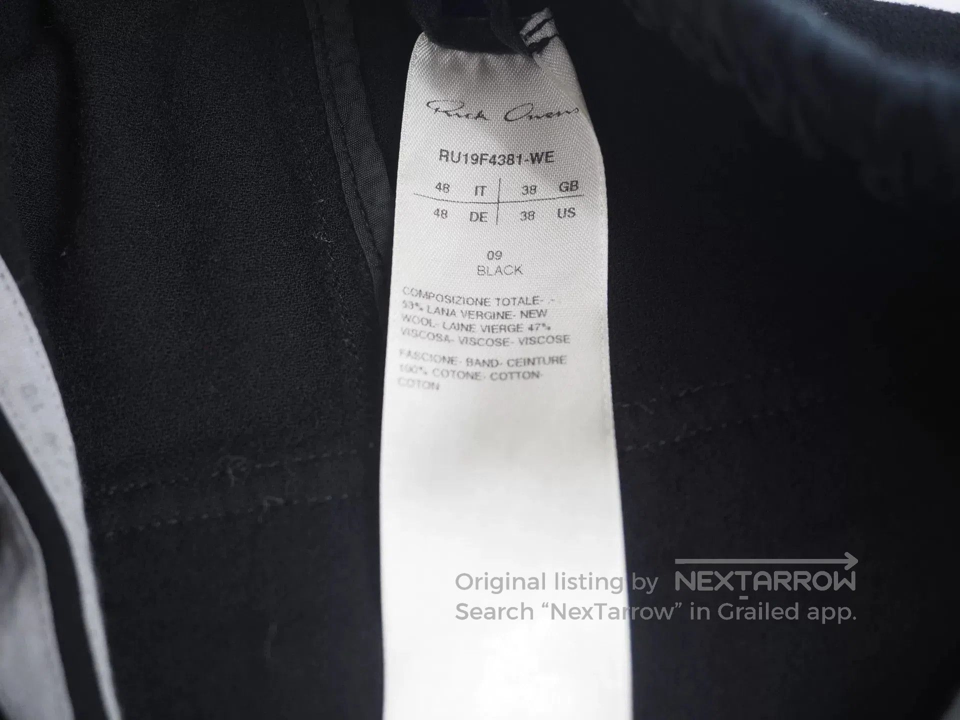 Larry Smith Thom Browne Stylish Casual Straight-Leg Trousers. Size US 40 / EU 56 - 6 Thumbnail