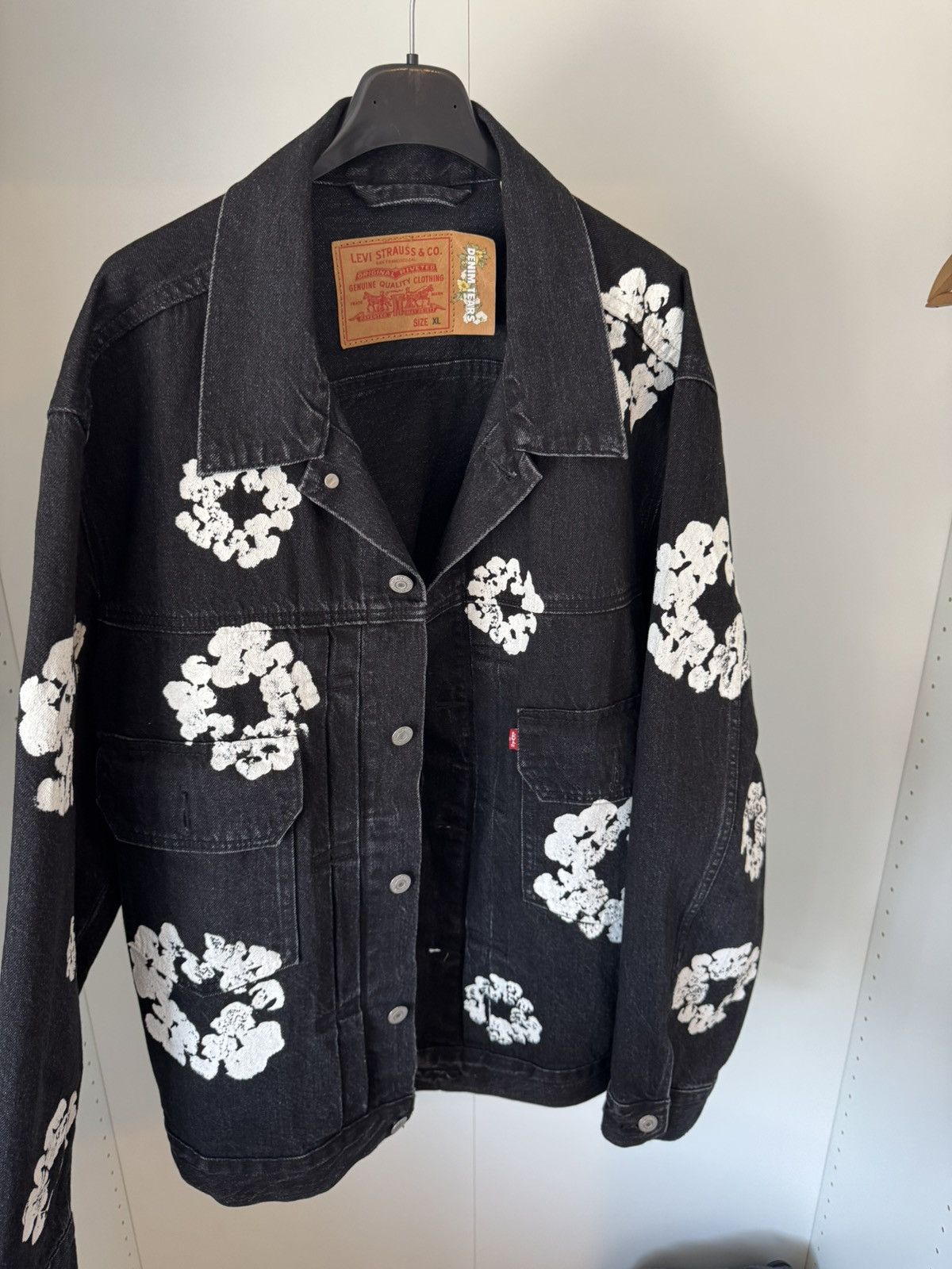 DENIM TEARS × Stussy Stussy denim tears canvas jacket | Grailed