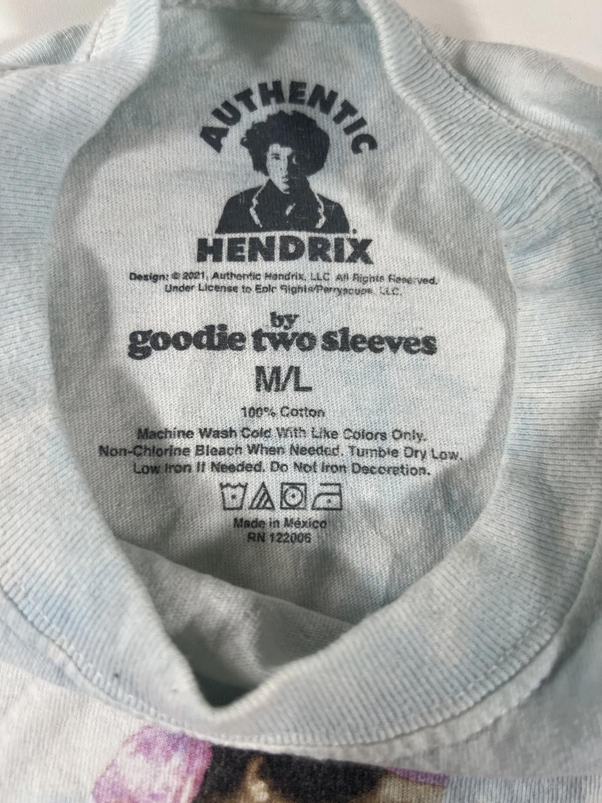 Unknown London Retro Jimi Hendrix Graphic T-Shirt size medium Size US M / EU 48-50 / 2 - 4 Thumbnail