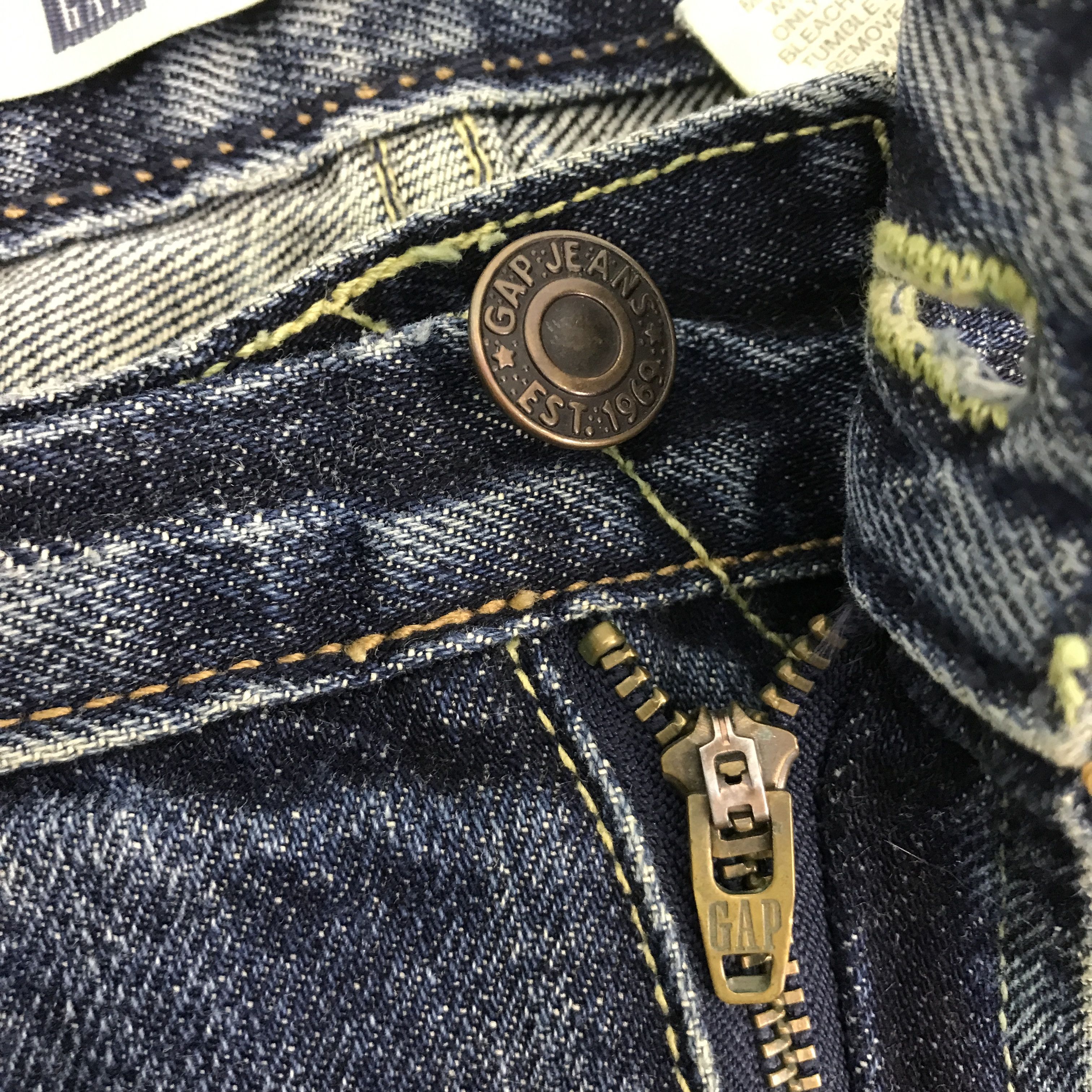 Gap GAP DISTRESSED BAGGY DENIM JEANS PANTS Size US 32 / EU 48 - 12 Thumbnail