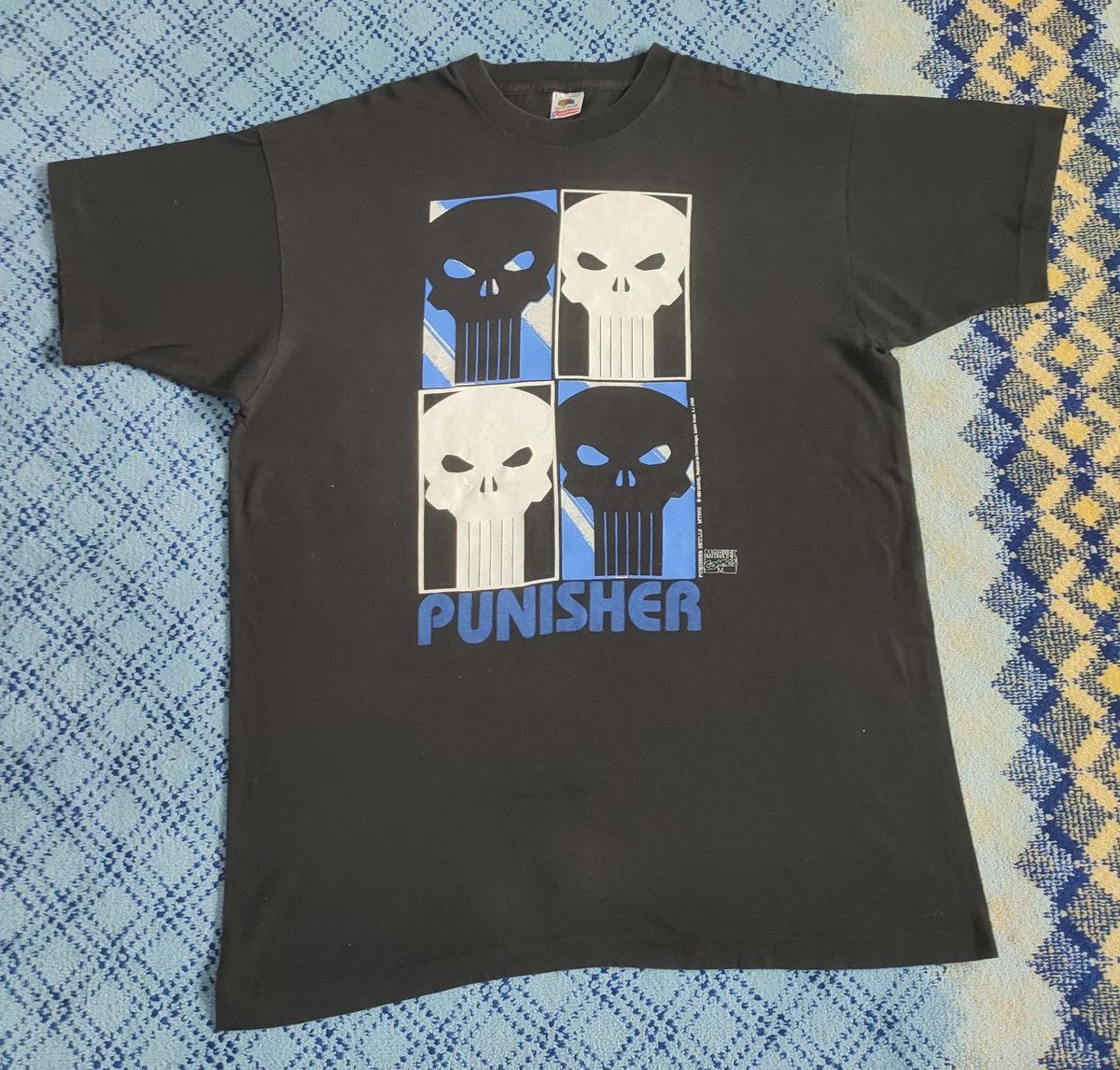 Vintage Vintage 90’s Punisher Size US XL / EU 56 / 4 - 7 Thumbnail