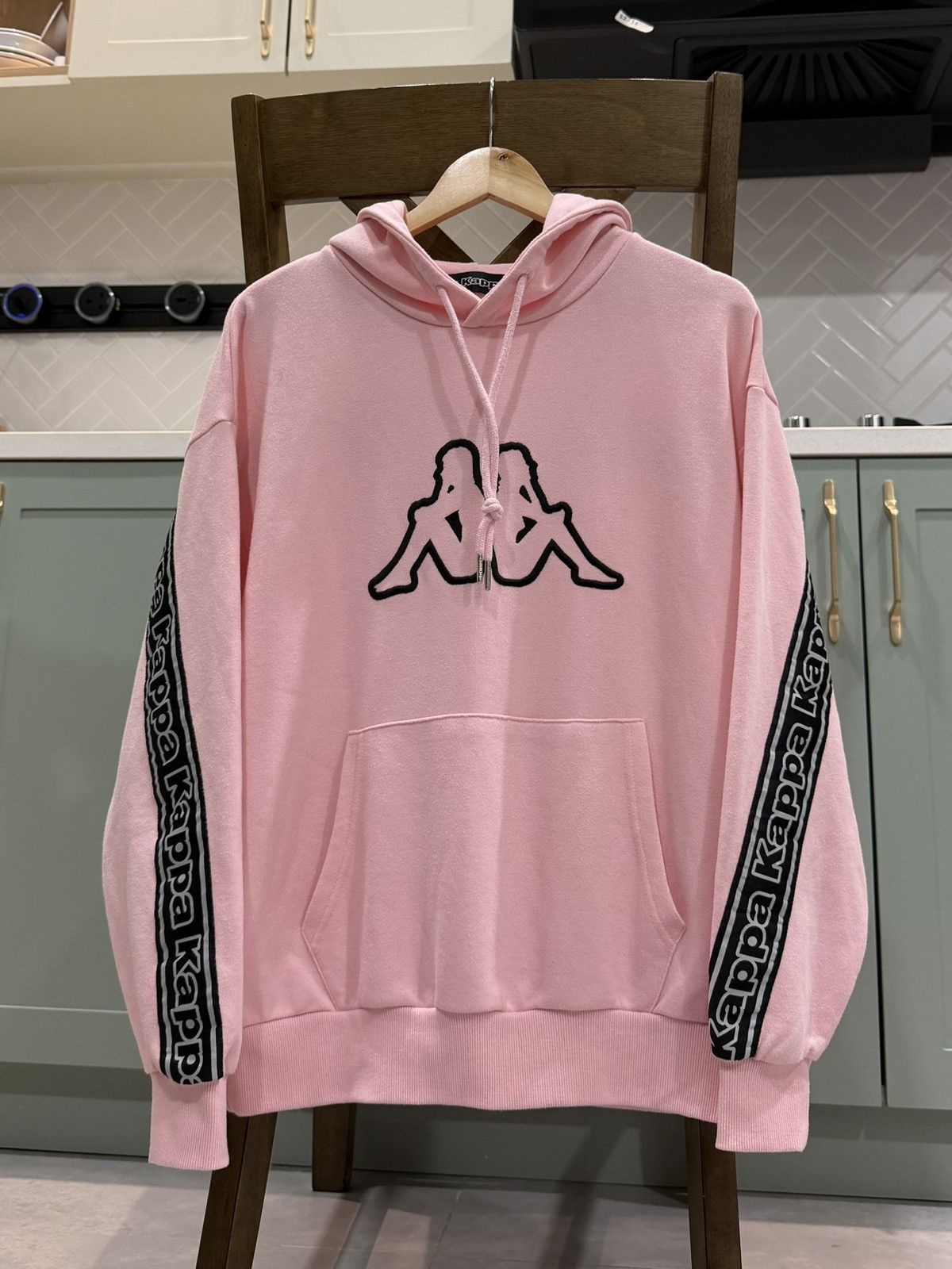 Kappa Kappa Embroidery Big Logo Hoodie Sweatshirt Size M / US 6-8 / IT 42-44 - 7 Thumbnail