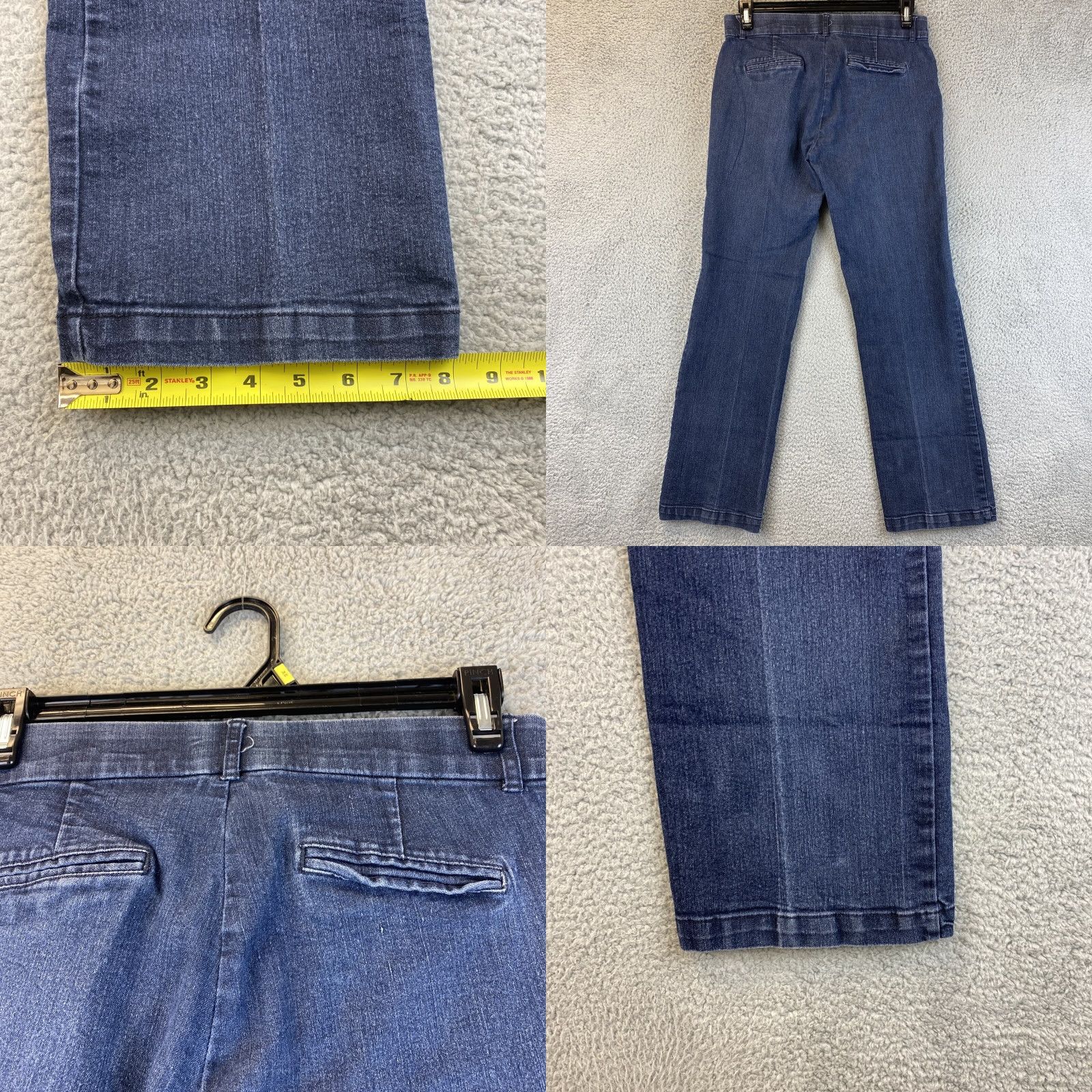 Dockers DOCKERS Jeans Bootcut - Jeans - Women - Size 4 - Blue Denim - 30in Inseam - Stretch Comfort - Regular Rise Size 27" / US 4 / IT 40 - 8 Thumbnail