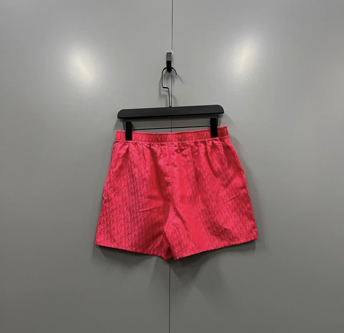 Dior Dior Red All-over Monogram Shorts J41 Size US 34 / EU 50 - 2 Thumbnail