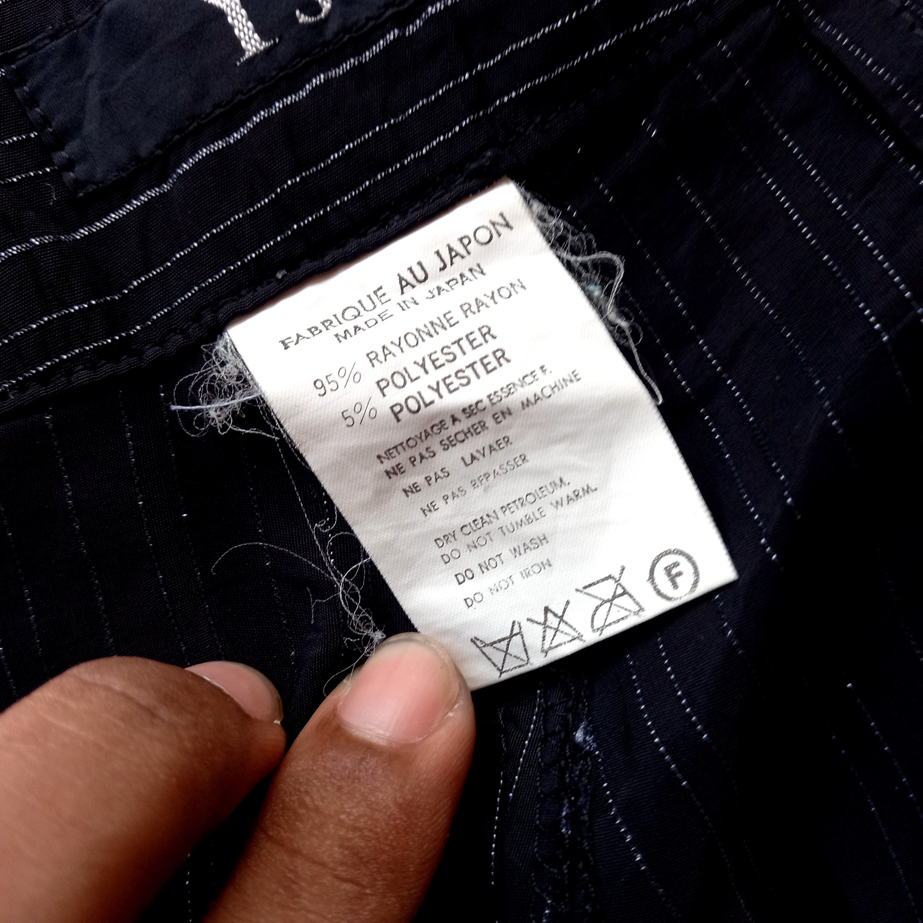 Y's × Yohji Yamamoto Y’S by YOHJI YAMAMOTO TROUSERS PANTS Size 30" / US 8 / IT 44 - 5 Thumbnail