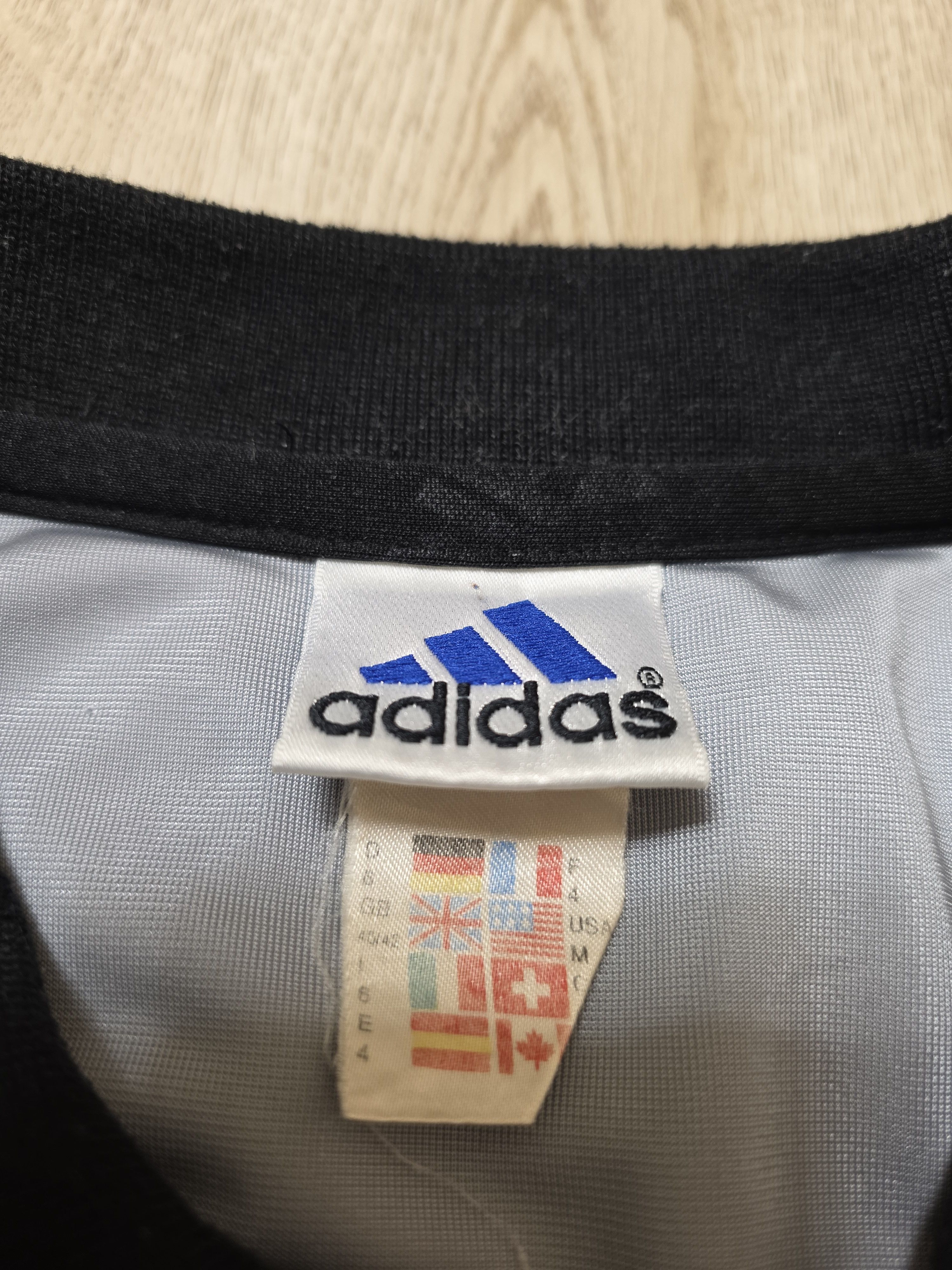 Adidas ADIDAS BIG LOGO MONOGRAM VINTAGE 90S FOOTBALL SHIRT TRAINING Size US M / EU 48-50 / 2 - 7 Thumbnail