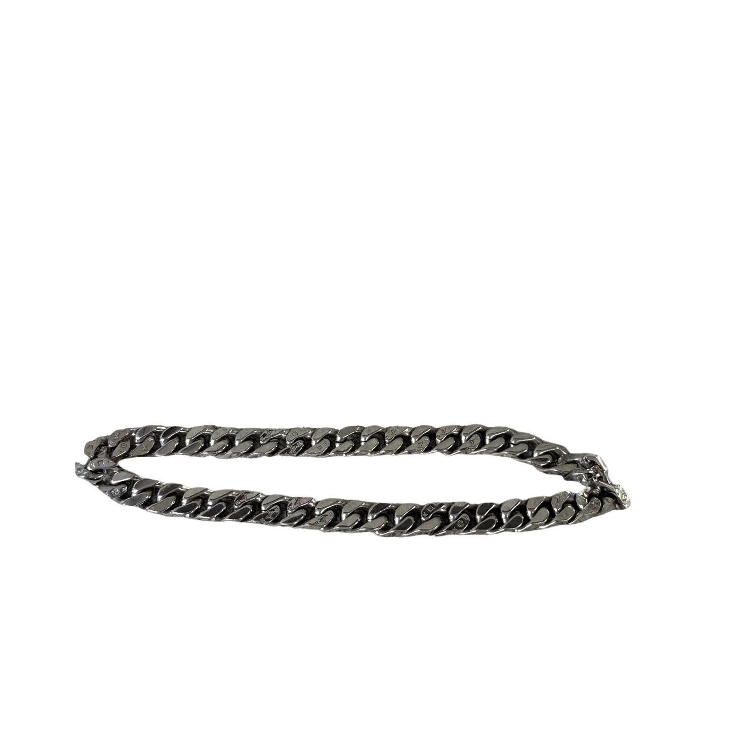 Louis Vuitton Louis Vuitton Monogram Cuban Link Necklace ONE SIZE Size ONE SIZE - 1 Thumbnail