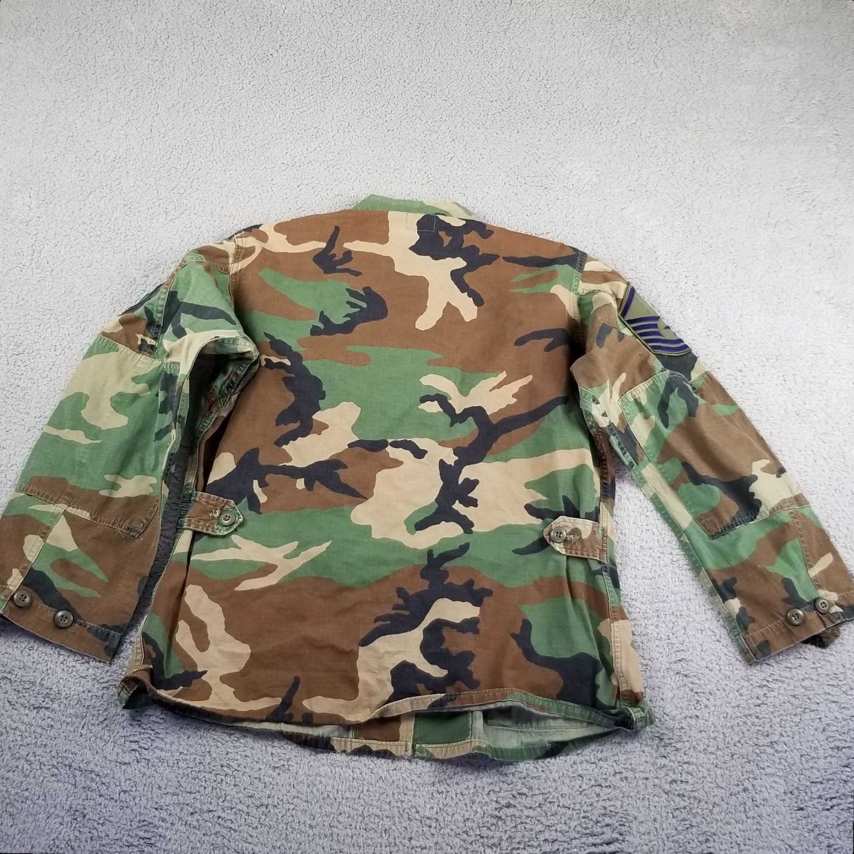 Vintage US Military Air Force Combat Field Shirt M Command Parachutist Patches Shirt Mens Medium Camouflage Vintage Size US M / EU 48-50 / 2 - 7 Thumbnail