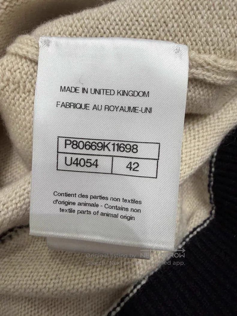 Chanel Chanel Autumn and winter show beige and black fake two-pie Size M / US 6-8 / IT 42-44 - 5 Thumbnail
