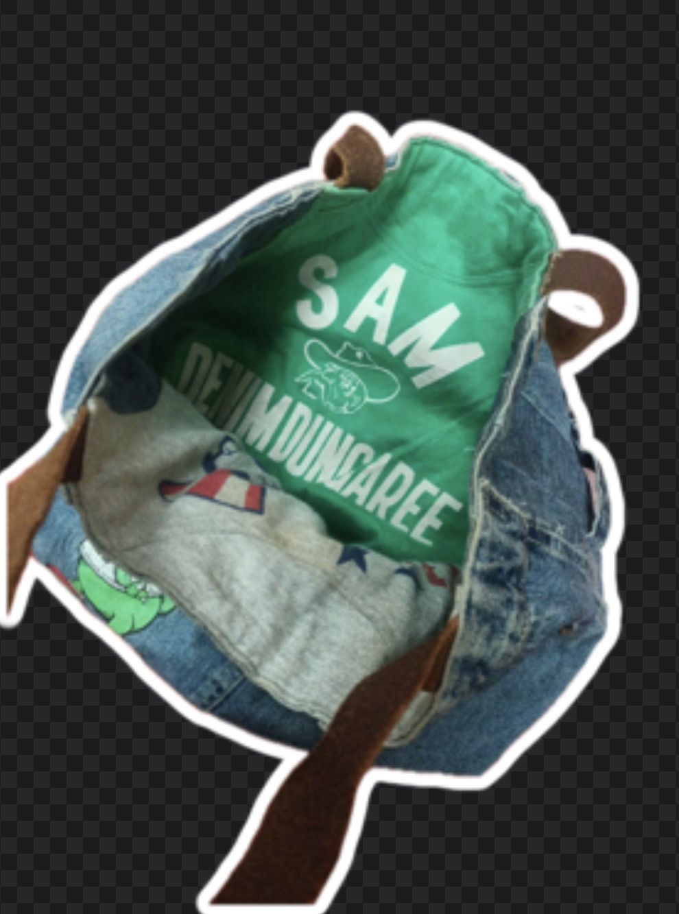 Hysteric Glamour HYSTERIC MINI x DENIM TOTE BAG x DENIM & DUNGAREE Size ONE SIZE - 5 Thumbnail