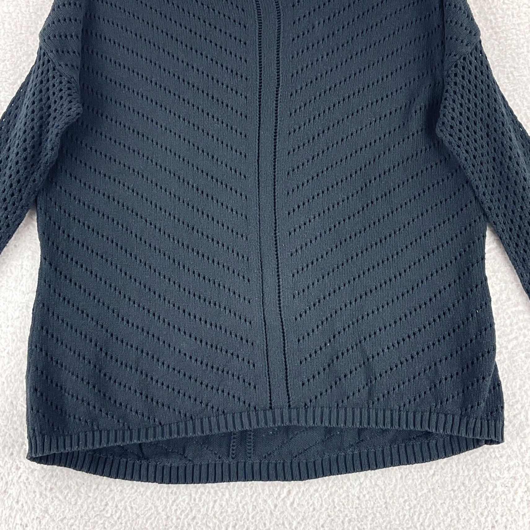 Prana prAna Sweater Women M Black Knit Long Sleeve Pullover Size M / US 6-8 / IT 42-44 - 5 Thumbnail