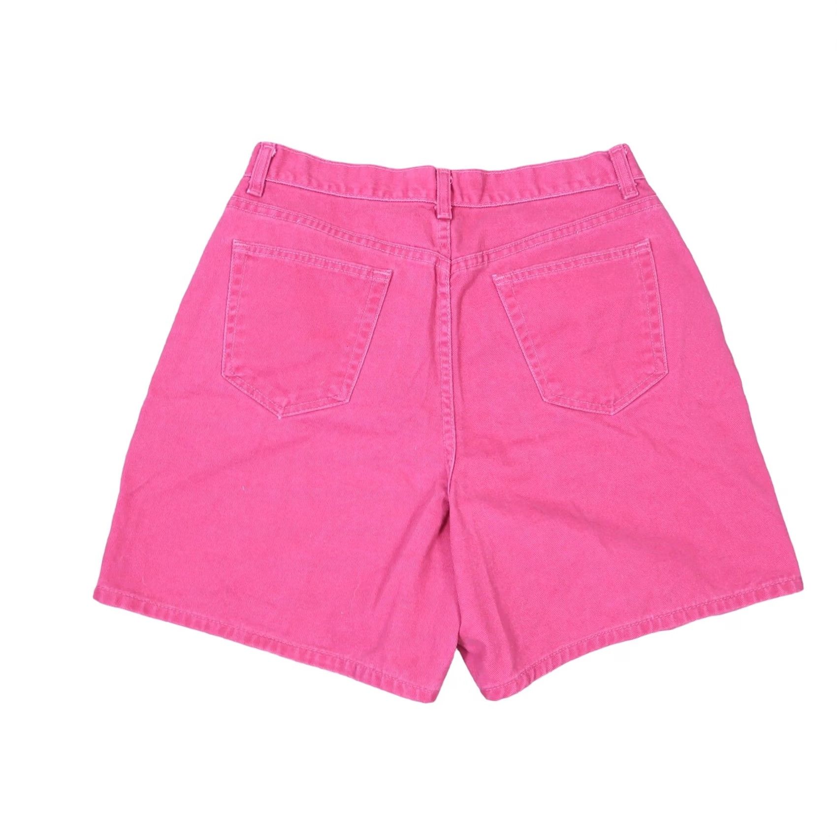 Liz Claiborne VINTAGE Liz Claiborne 90s shorts bright pink denim jean mom 30" Size 30" / US 8 / IT 44 - 2 Thumbnail