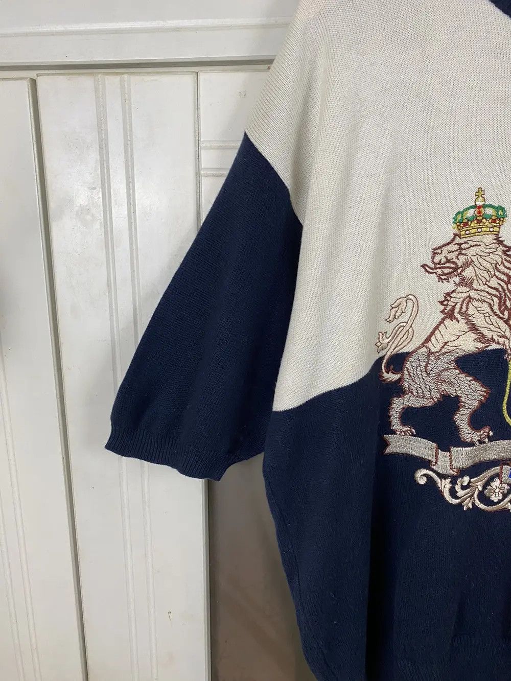 Japanese Brand × Vintage Vintage Knitwear Big Logo Size US L / EU 52-54 / 3 - 6 Thumbnail