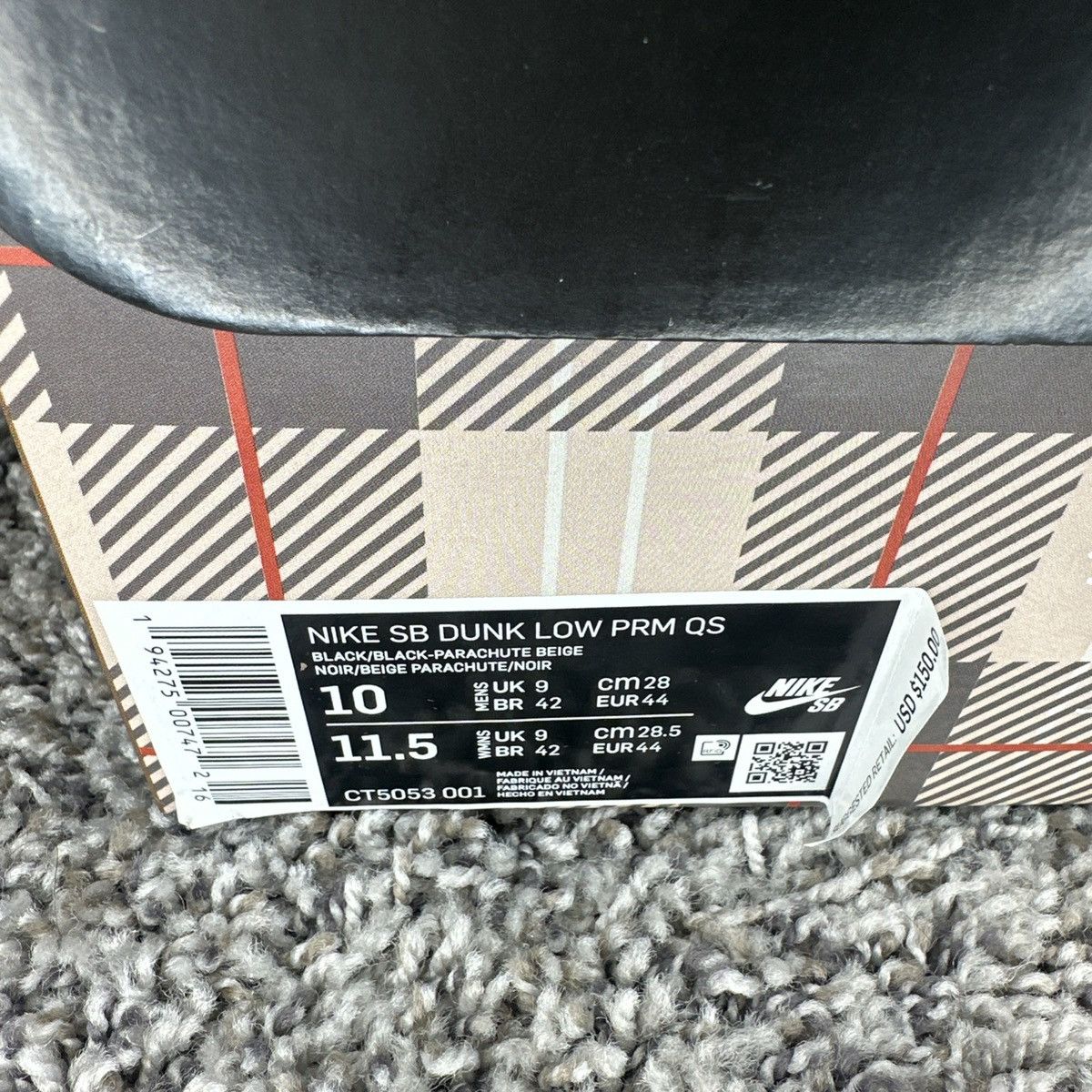 Nike Size 10 - Nike Travis Scott x SB Dunk Low Cactus Jack Size US 10 / EU 43 - 12 Thumbnail