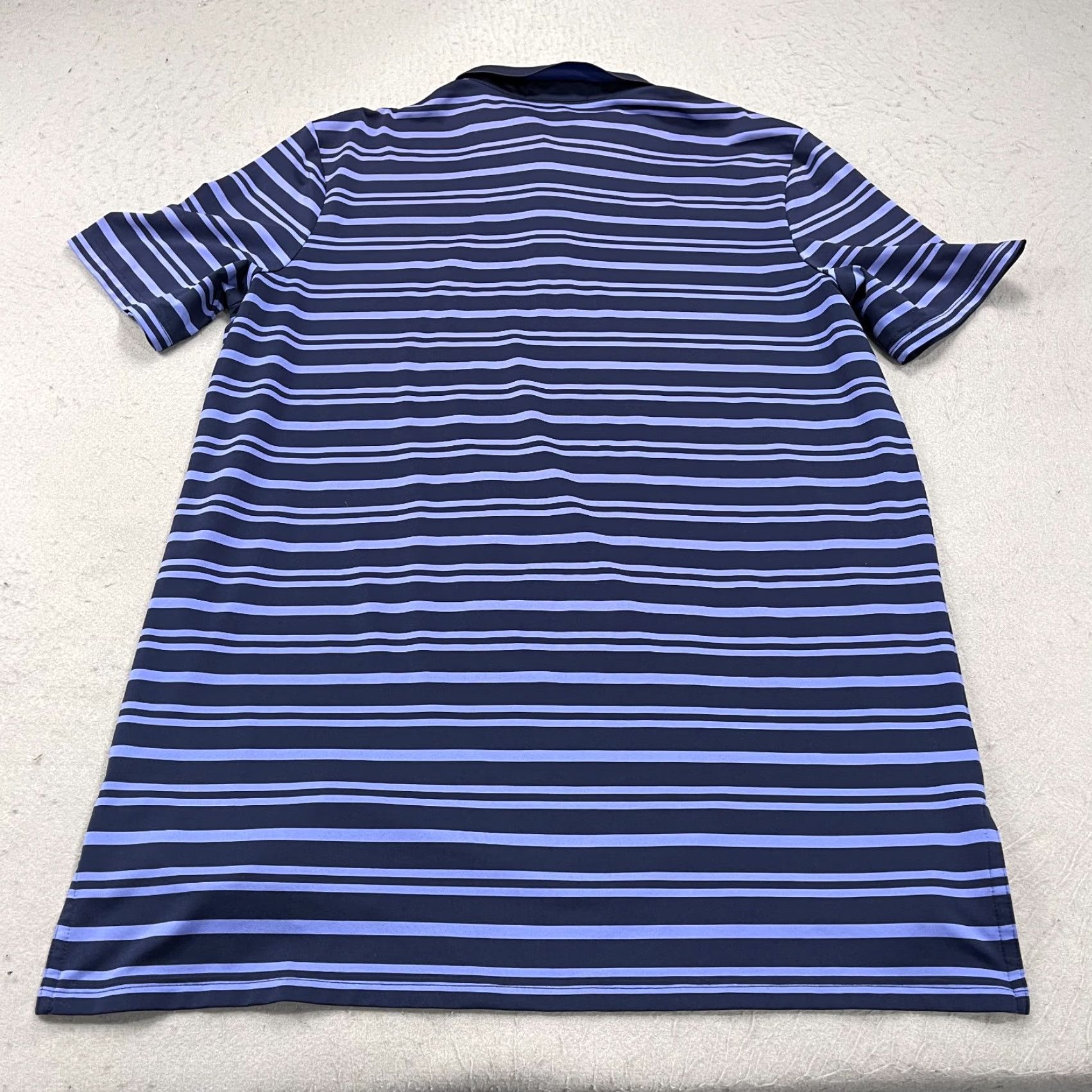 RLX Ralph Lauren RLX Ralph Lauren Polo Shirt Mens Large Blue Logo Golf Stretch Polo Shirt - RLX Polo Golf Shirt Mens L Blue Logo Stretch Size US L / EU 52-54 / 3 - 6 Thumbnail