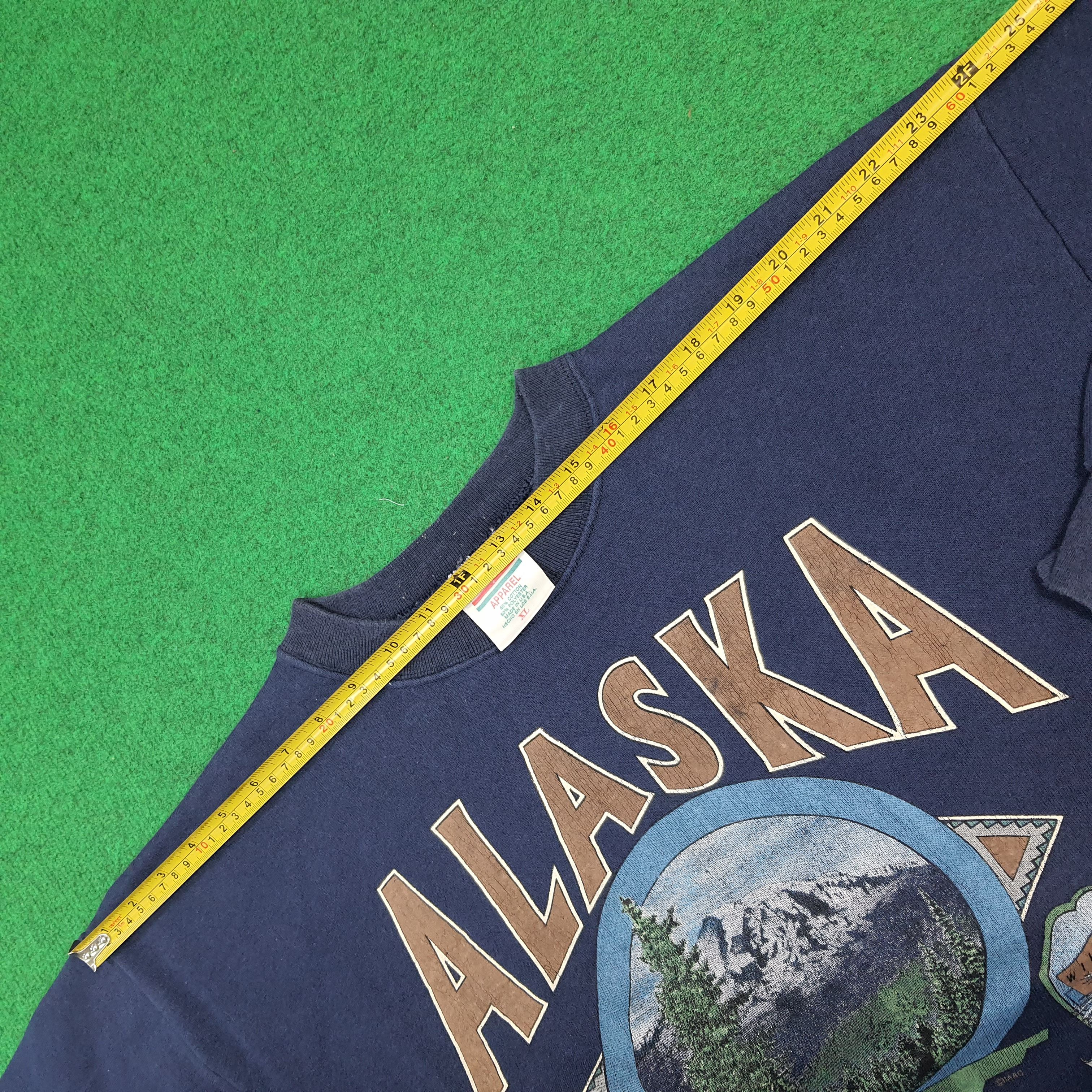 Vintage Vintage Alaska Nature States Graphic Sweatshirt C291N2 Size US L / EU 52-54 / 3 - 9 Thumbnail