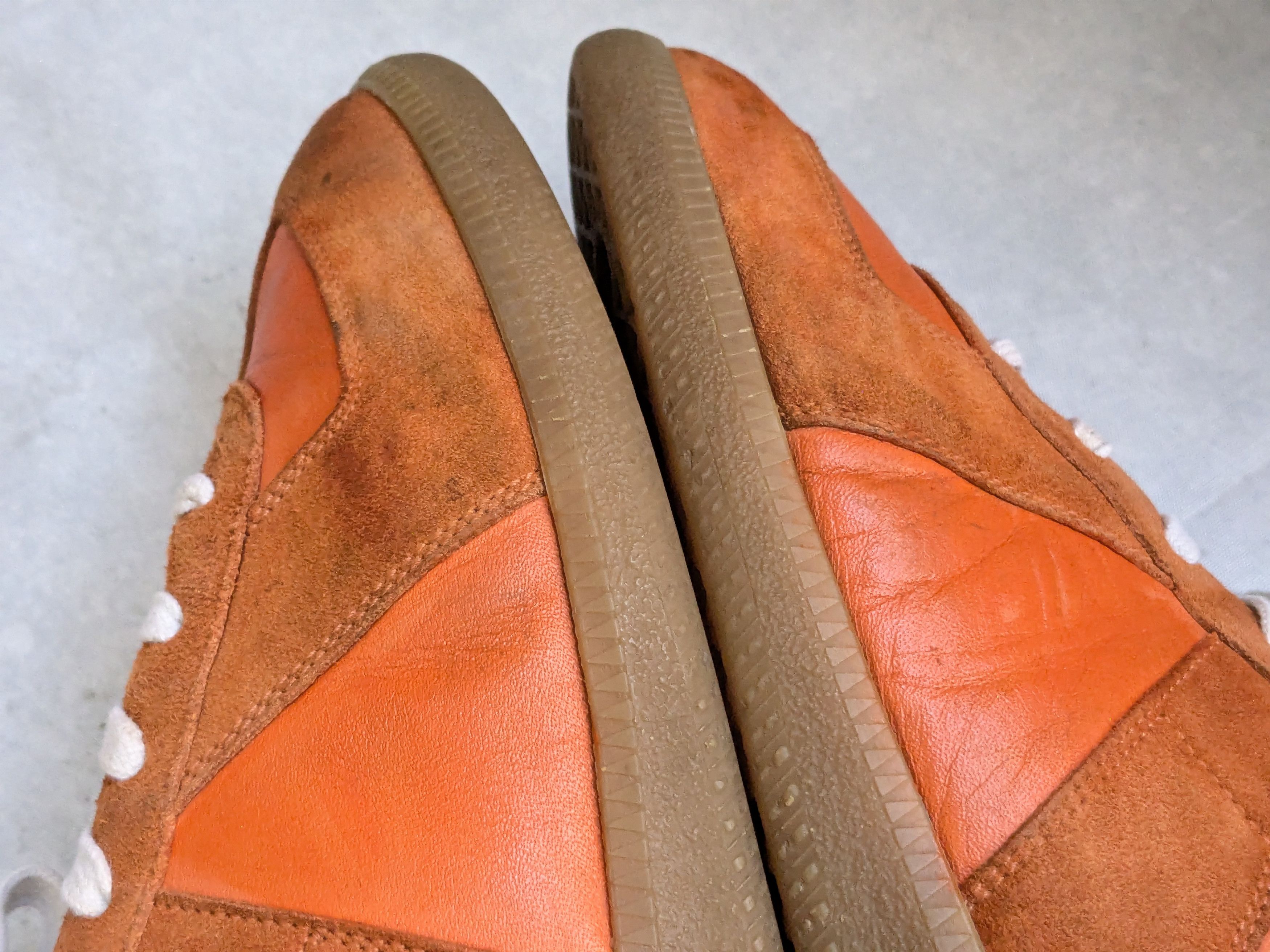 Maison Margiela Maison Margiela's 'Replica' sneakers gat orange 11 44 Size US 11 / EU 44 - 13 Thumbnail