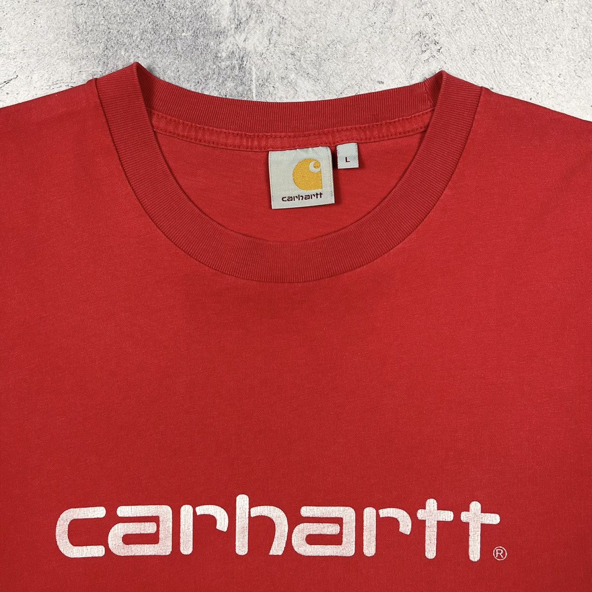 Carhartt Vintage Carhartt big logo tee 90’s Size US L / EU 52-54 / 3 - 3 Thumbnail