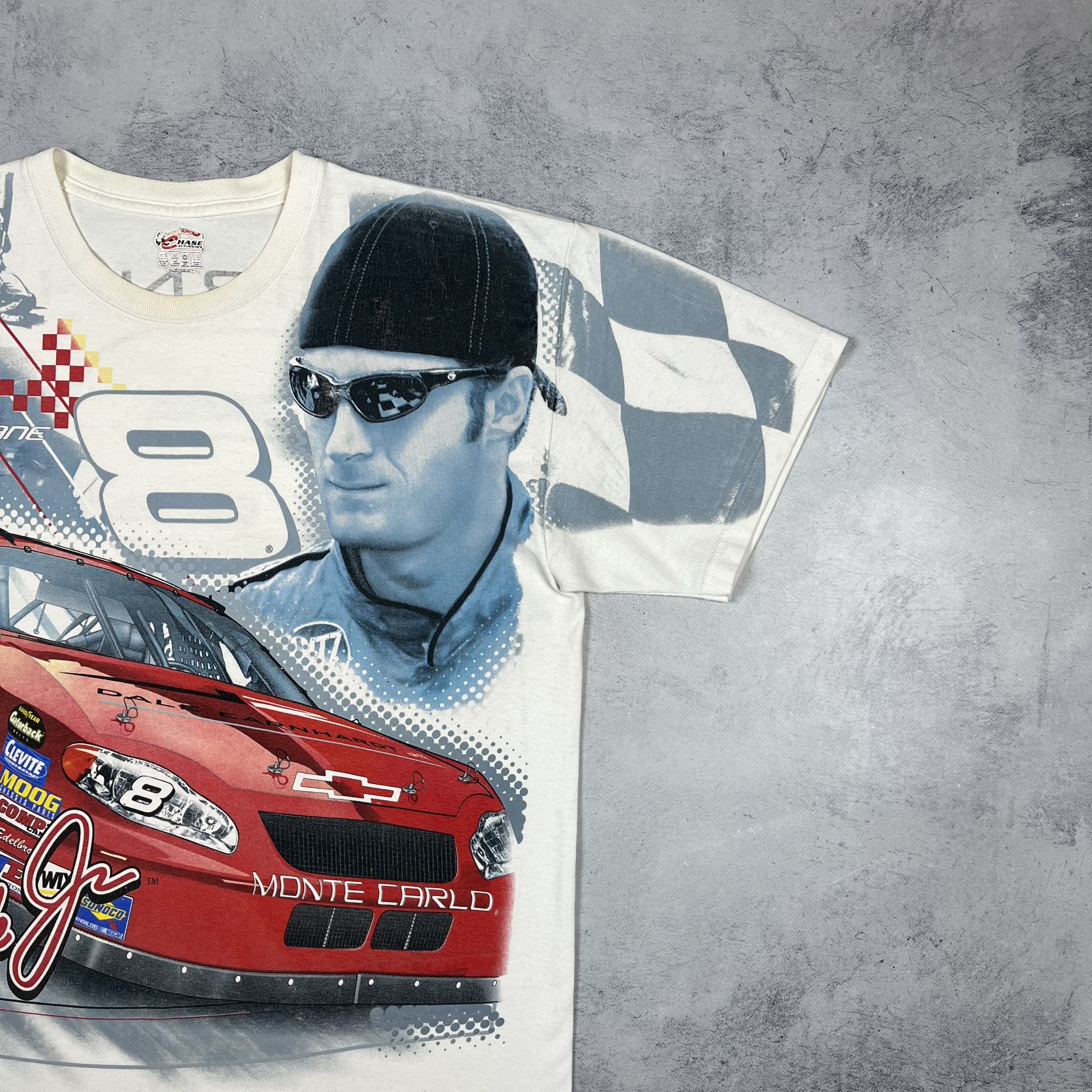 NASCAR Vintage Dale Earnhardt JR Nascar Racing T Shirt 00’s Size US L / EU 52-54 / 3 - 13 Thumbnail