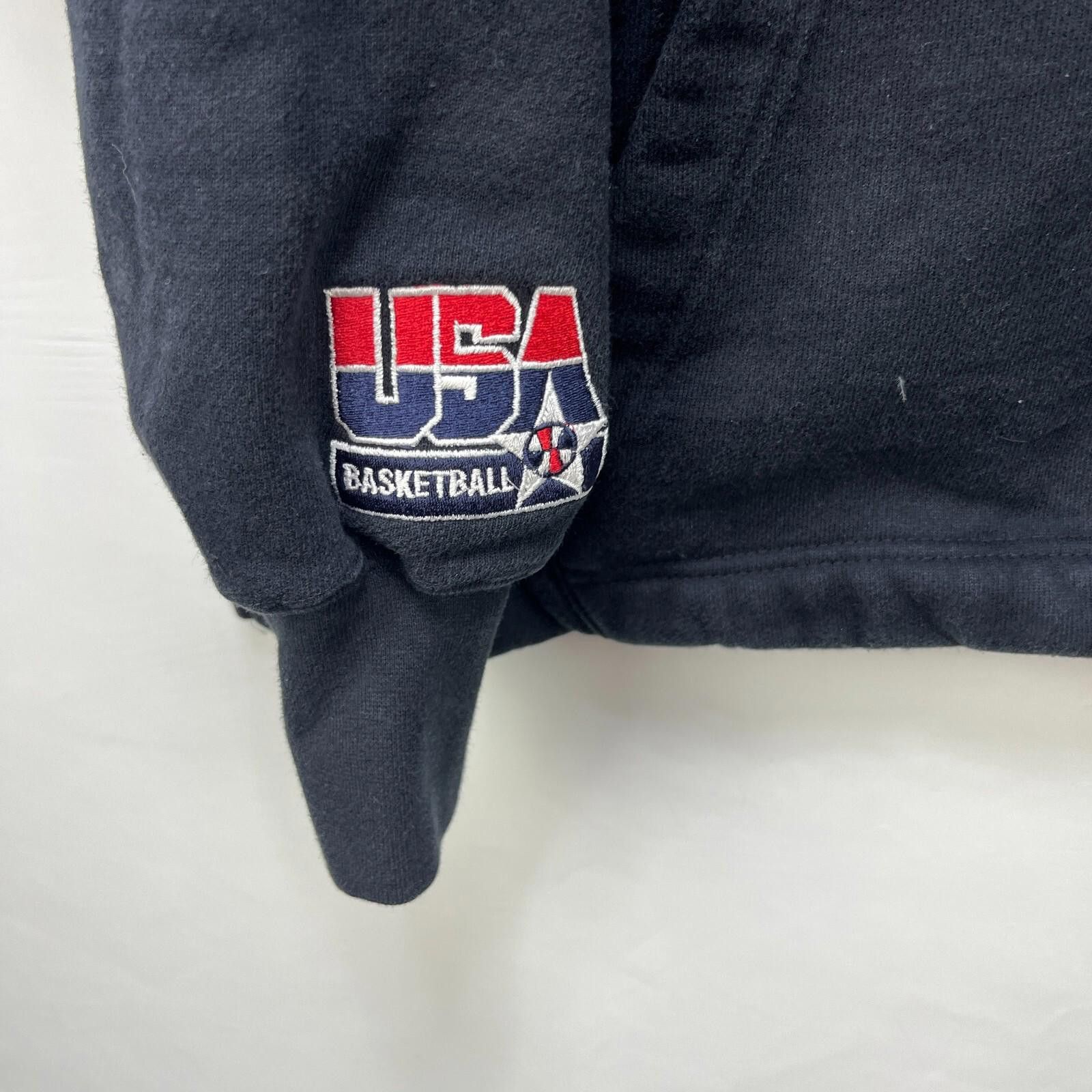 Champion Vintage 90s Champion Team USA Basketball Hoodie Large Weave Size US L / EU 52-54 / 3 - 7 Thumbnail