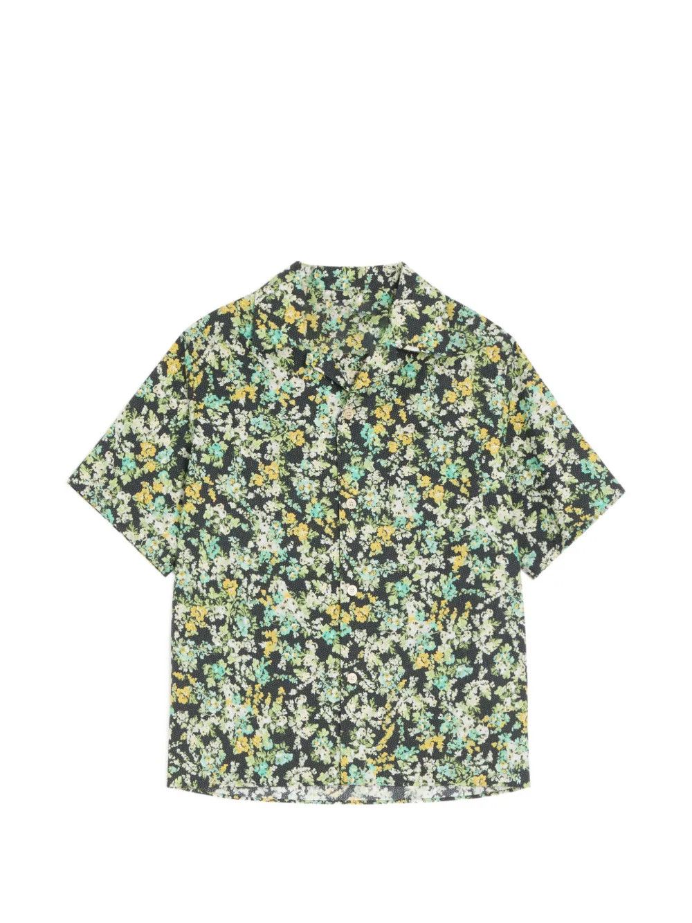 Other Poplin Bowling Papier Floral Print Shirt Size US S / EU 44-46 / 1 - 3 Thumbnail