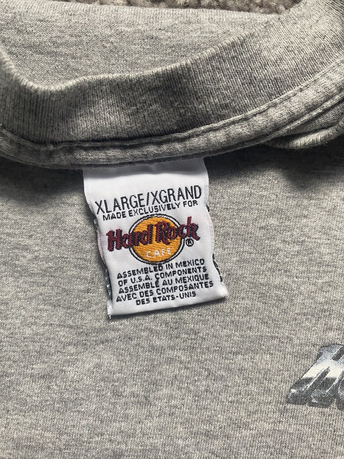 Hard Rock Cafe × Vintage Vintage Y2K Hard Rock Tee Shirt Size US XL / EU 56 / 4 - 5 Thumbnail