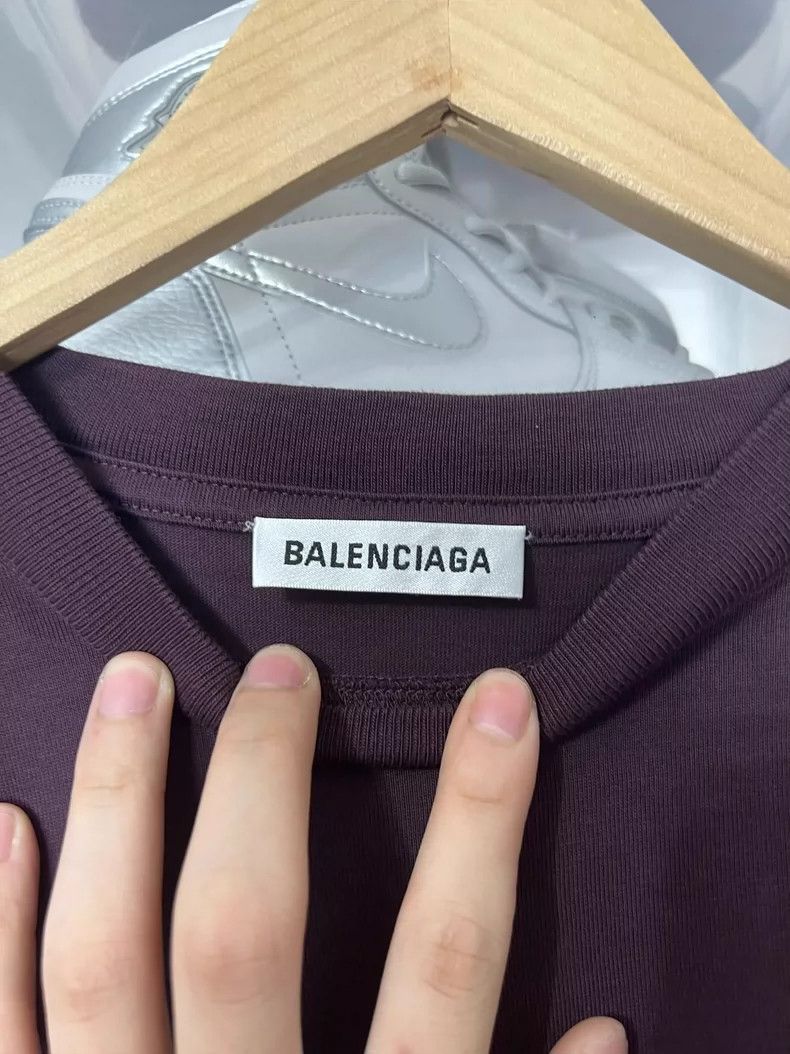 Balenciaga Balenciaga Logo printed short sleeves before and after win Size US M / EU 48-50 / 2 - 5 Thumbnail