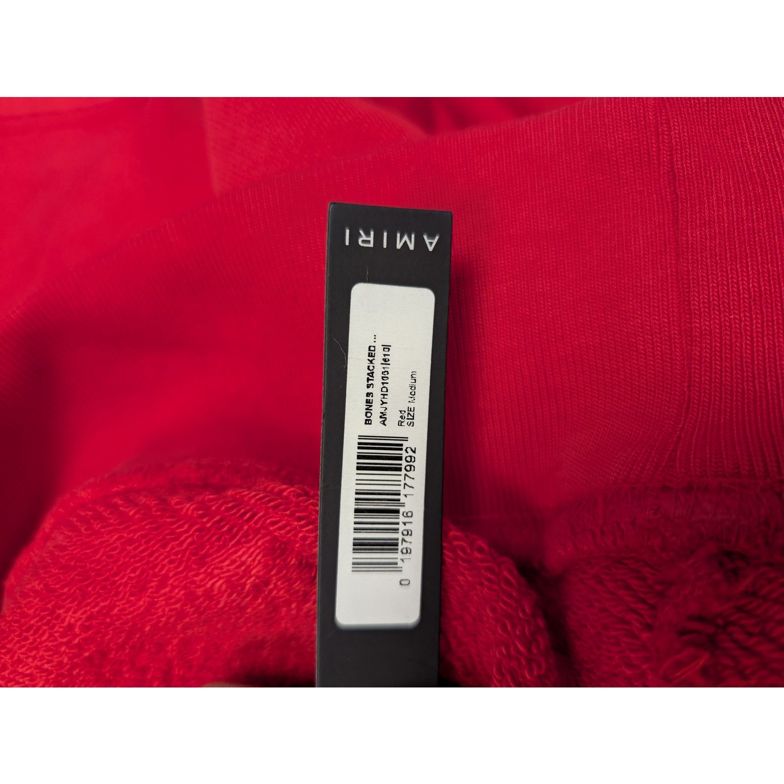 Amiri o1rshd1 Bones Stacked Hoodie in Black Size US M / EU 48-50 / 2 - 21 Thumbnail