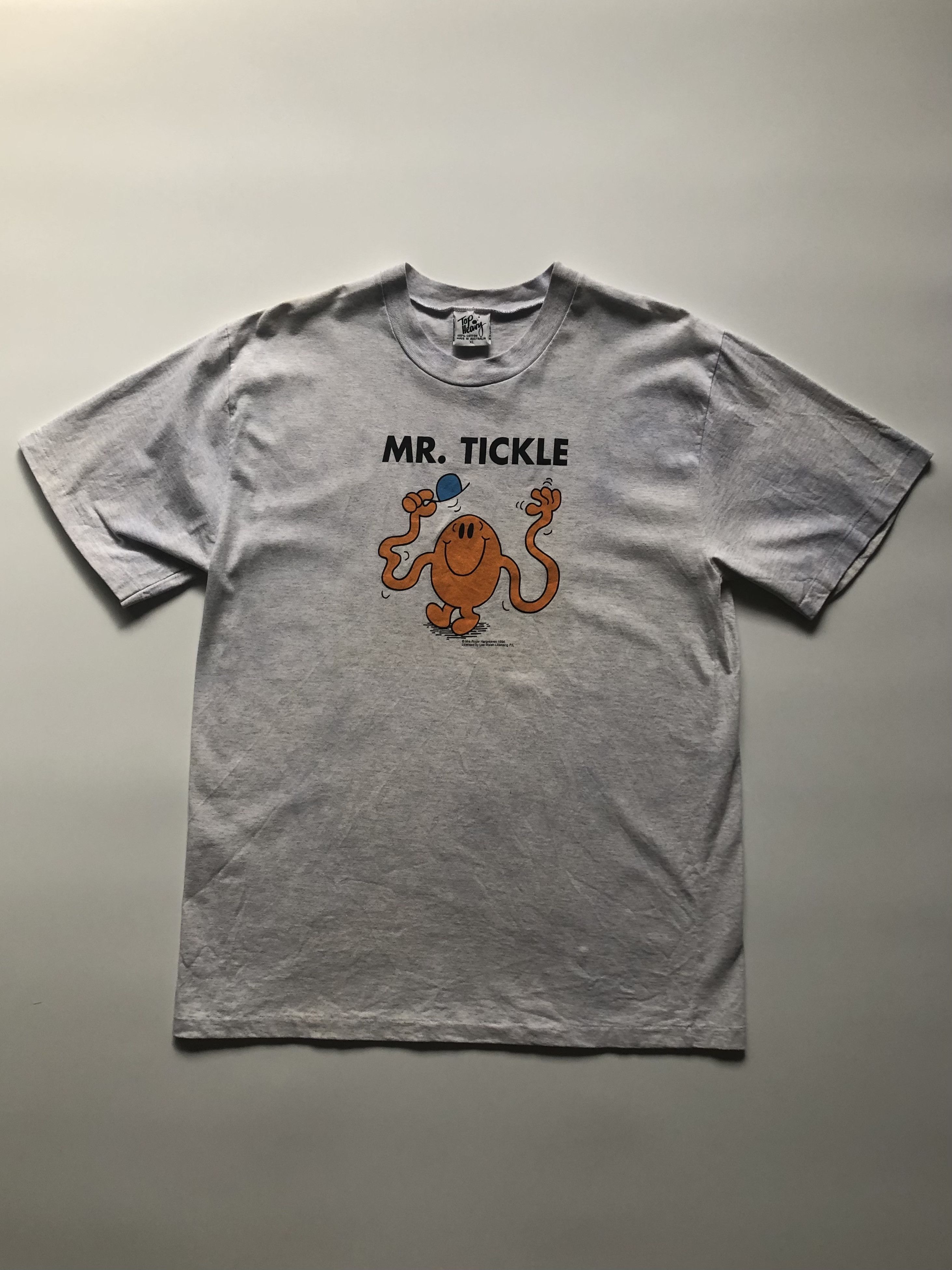 Vintage Vintage 90s Mr Men Art Comic Shirt Size US L / EU 52-54 / 3 - 1 Thumbnail