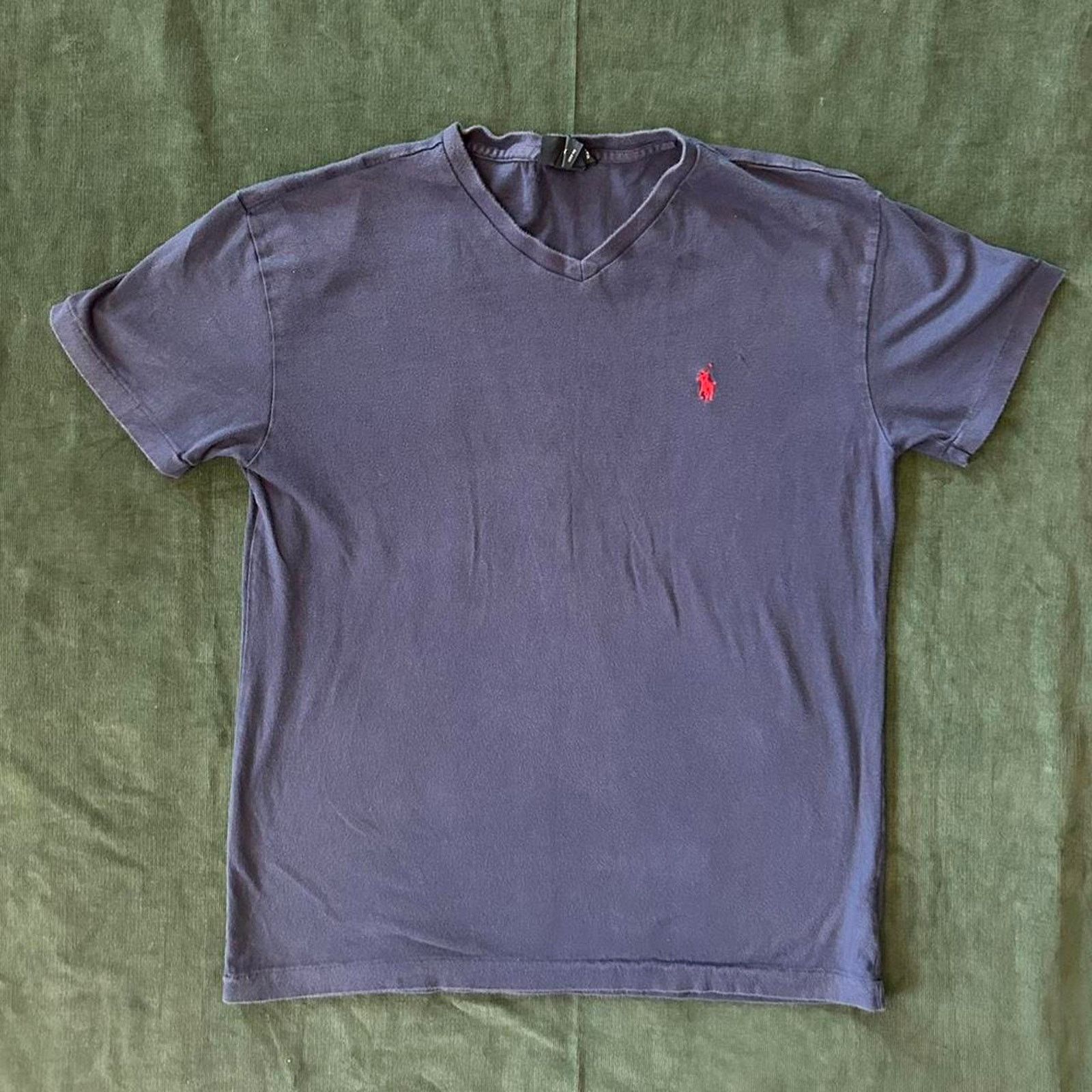 Polo Ralph Lauren Vintage ralph lauren v neck tee Size US S / EU 44-46 / 1 - 1 Thumbnail