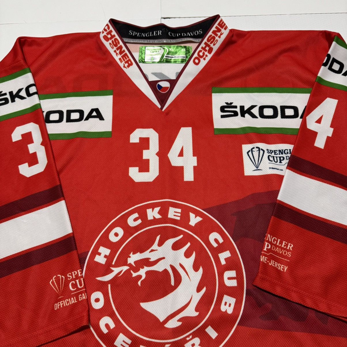 Other Vintage Czech Hockey Jersey Shirt Ondrej Kovarcik Men’s Size US XL / EU 56 / 4 - 2 Thumbnail