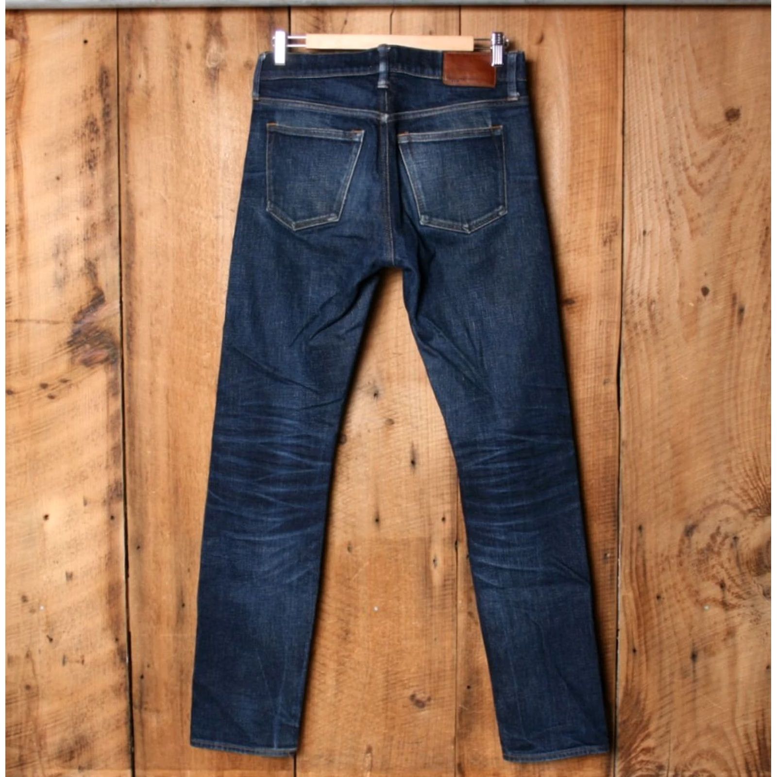 J.Crew J.CREW 770 Straight Slim Denim Jeans Sz 30x32 Re-Hemmed Blue Men Jeans Slim Straight Denim 98% Cotton 2% Elastane Mens Slim Jeans Size US 29 - 5 Thumbnail