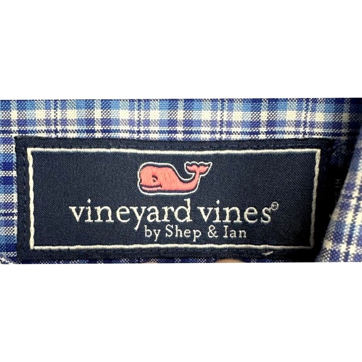 Vineyard Vines Vineyard Vines Murray Shirt Mens Small Blue Plaid Button-Down Long Sleeve EUC Size US S / EU 44-46 / 1 - 6 Thumbnail