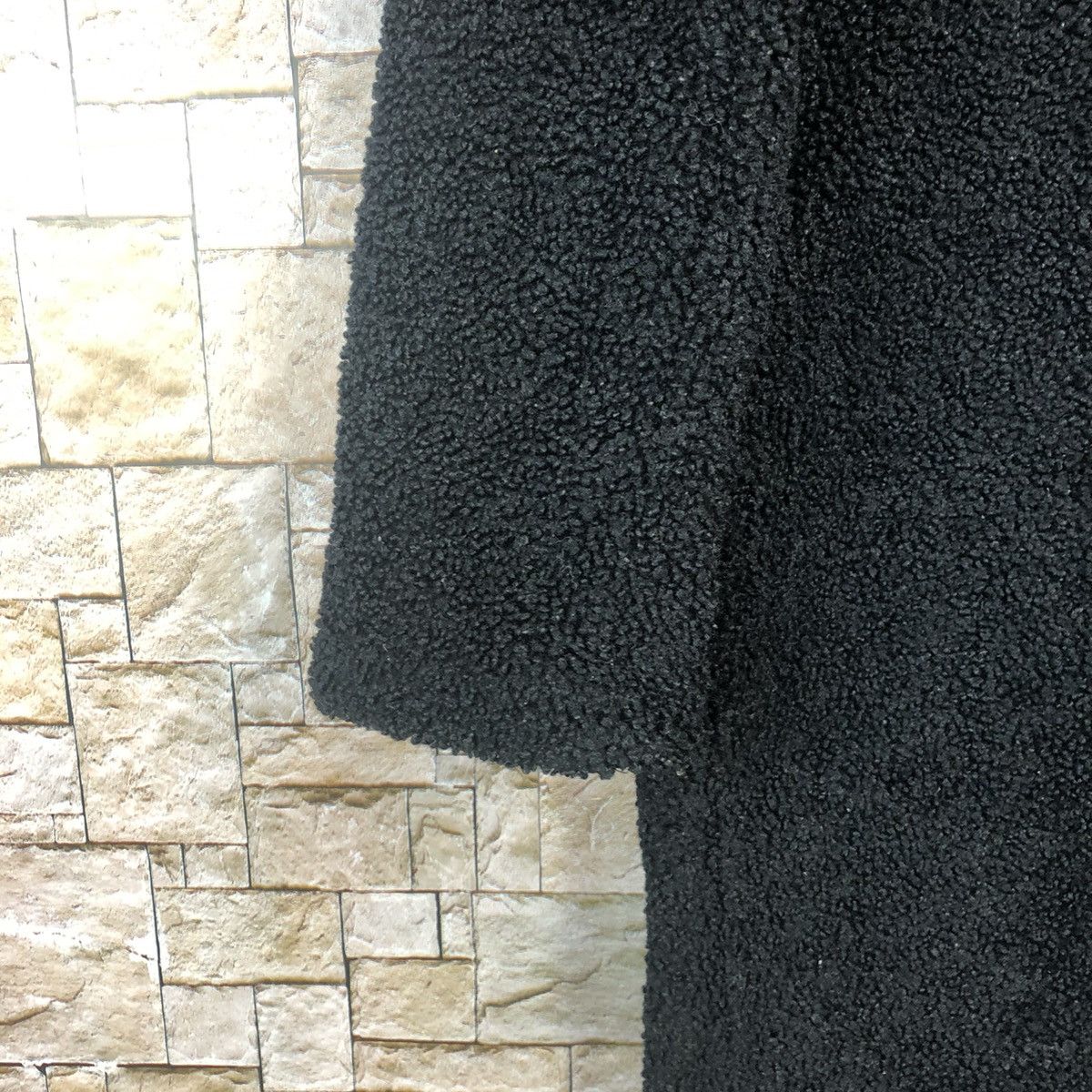 Homespun Knitwear Uniqlo Black Cardigan fleece Knitwear #A208 Size M / US 6-8 / IT 42-44 - 8 Thumbnail