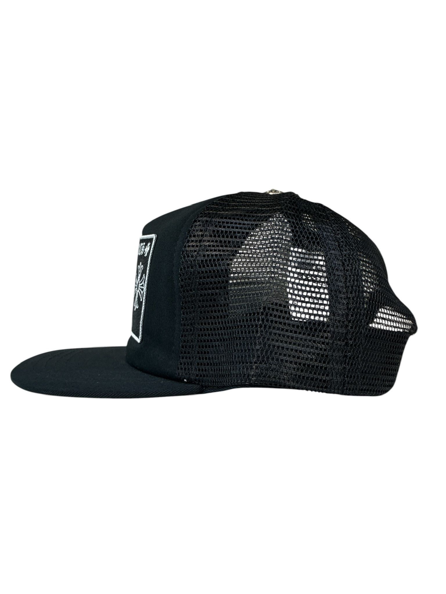 Chrome Hearts Chrome Hearts CH Las Vegas Trucker Hat (Black/White) Size ONE SIZE - 2 Thumbnail