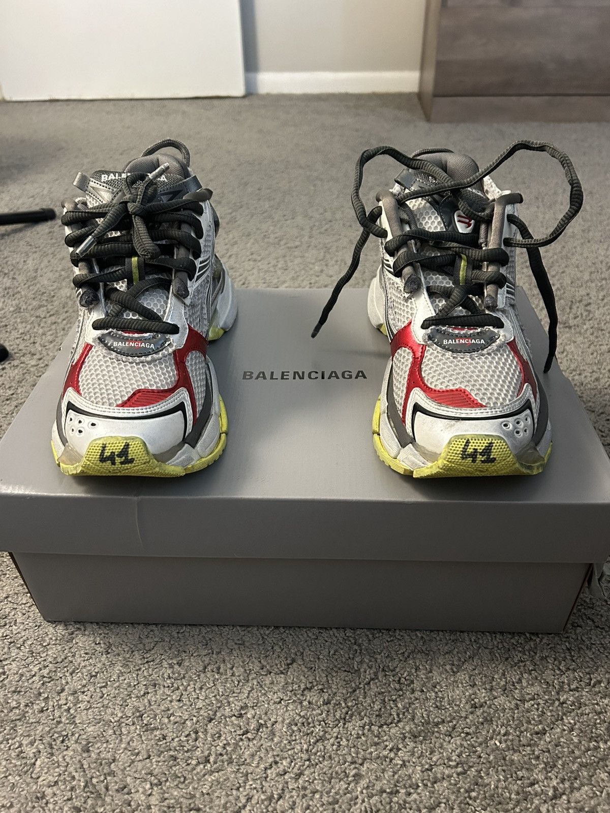 Balenciaga Balenciaga Runner Sneakers Size US 8.5 / EU 41-42 - 2 Thumbnail