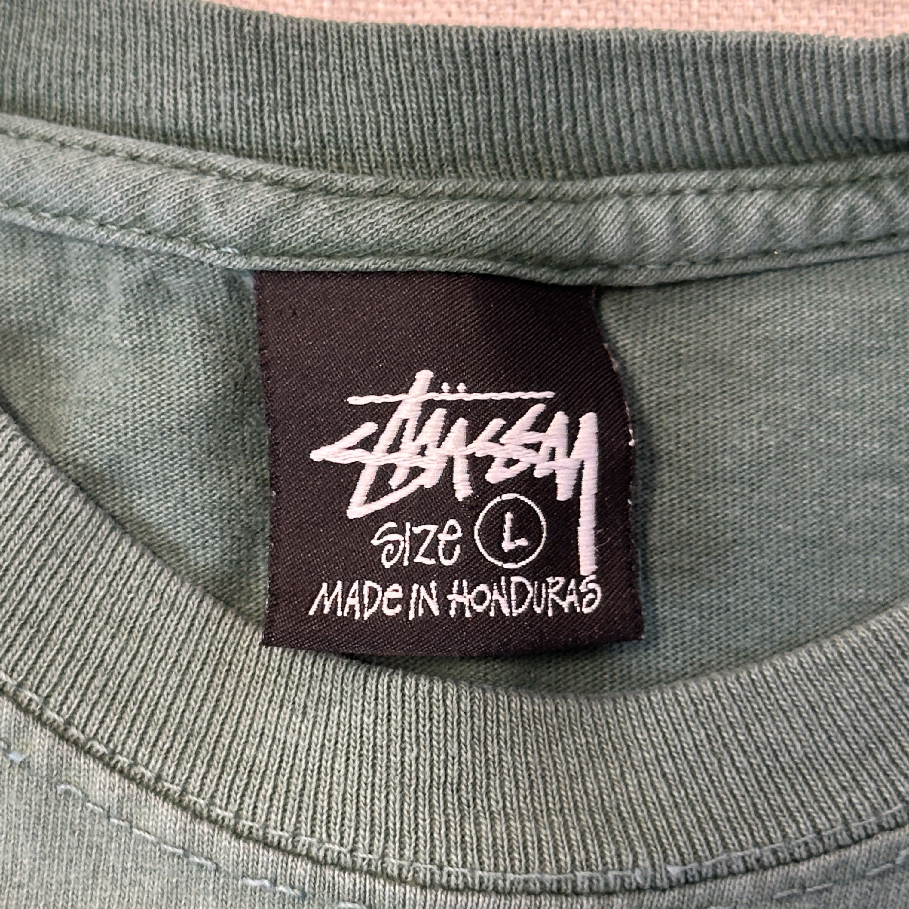 Stussy Vintage Stussy Large Face Graphic T-Shirt Size L Size US L / EU 52-54 / 3 - 4 Thumbnail