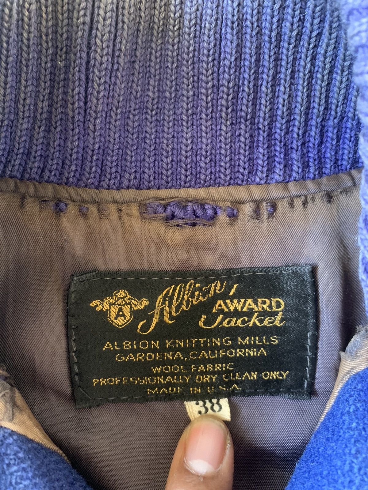 Vintage Vintage 1950’s Albion Award Jacket with jun men patch Size US L / EU 52-54 / 3 - 4 Thumbnail