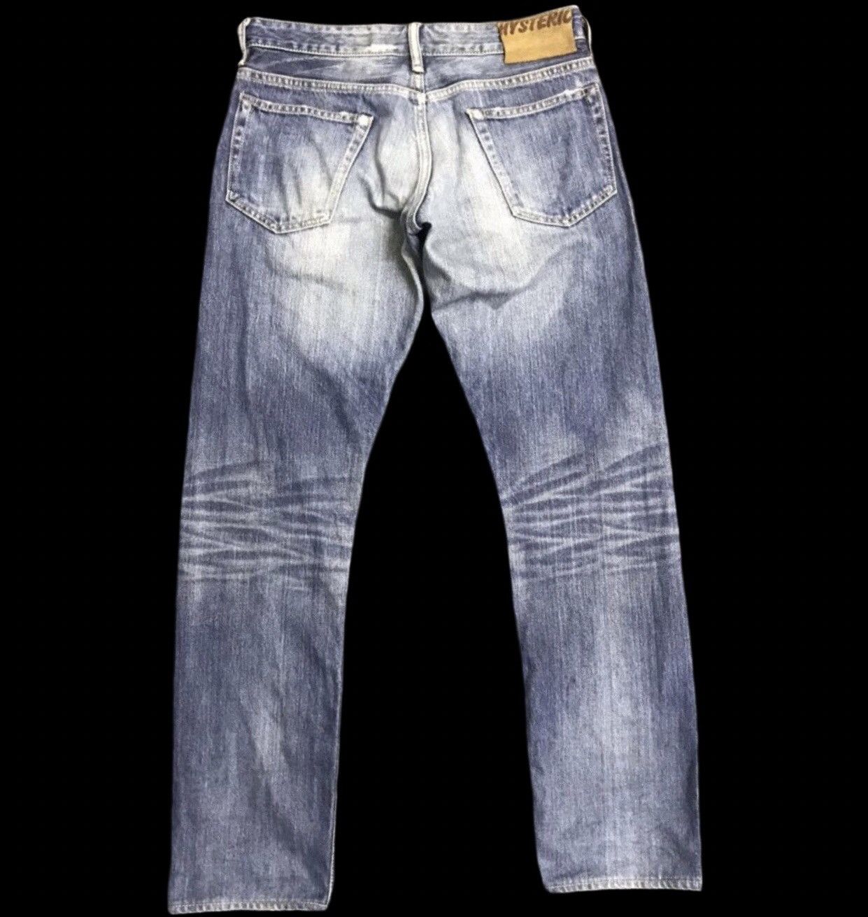 Hysteric Glamour HYSTERIC GLAMOUR Distressed Jeans Size US 30 / EU 46 - 2 Thumbnail